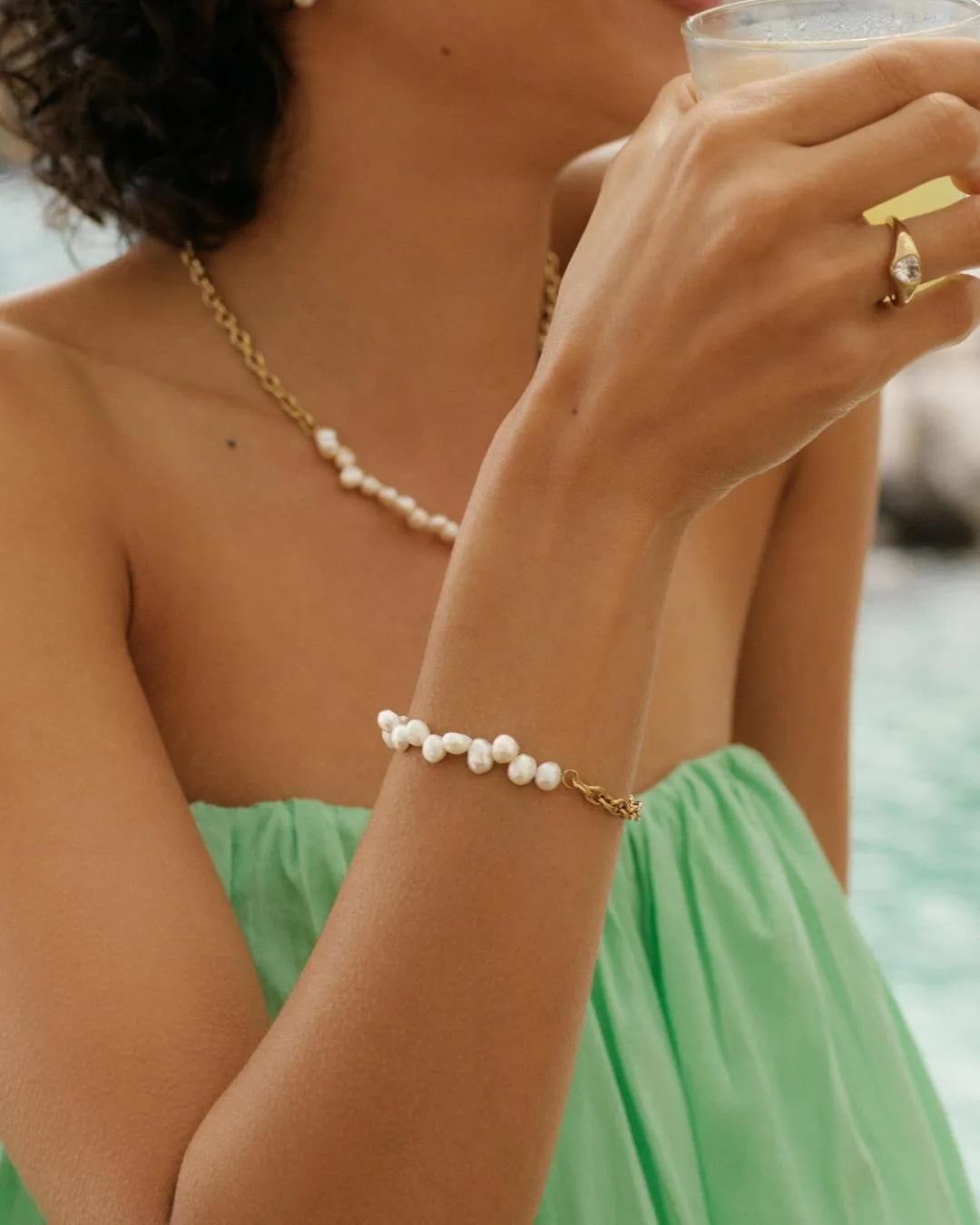 Breeze Bracelet Multi Chain Gold
