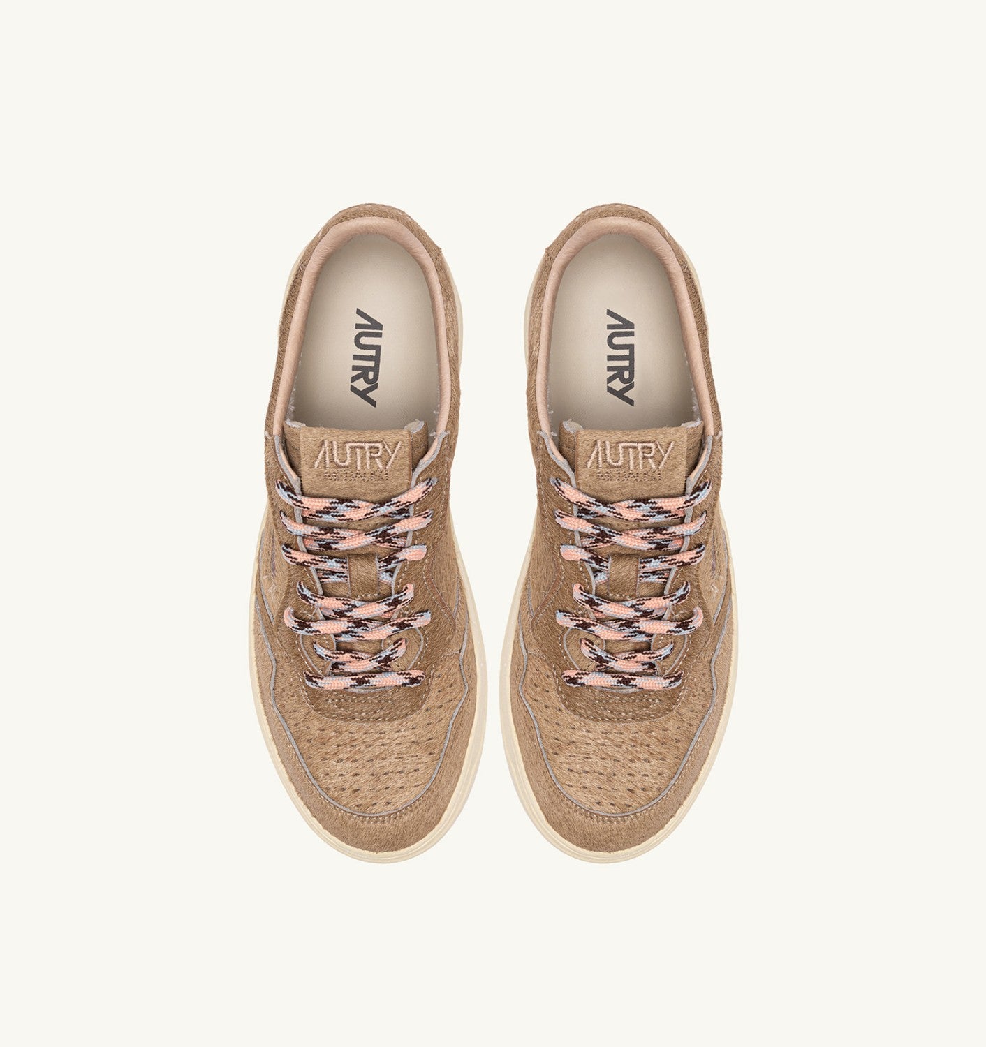Medalist Low Man - Pony / Laces Beige