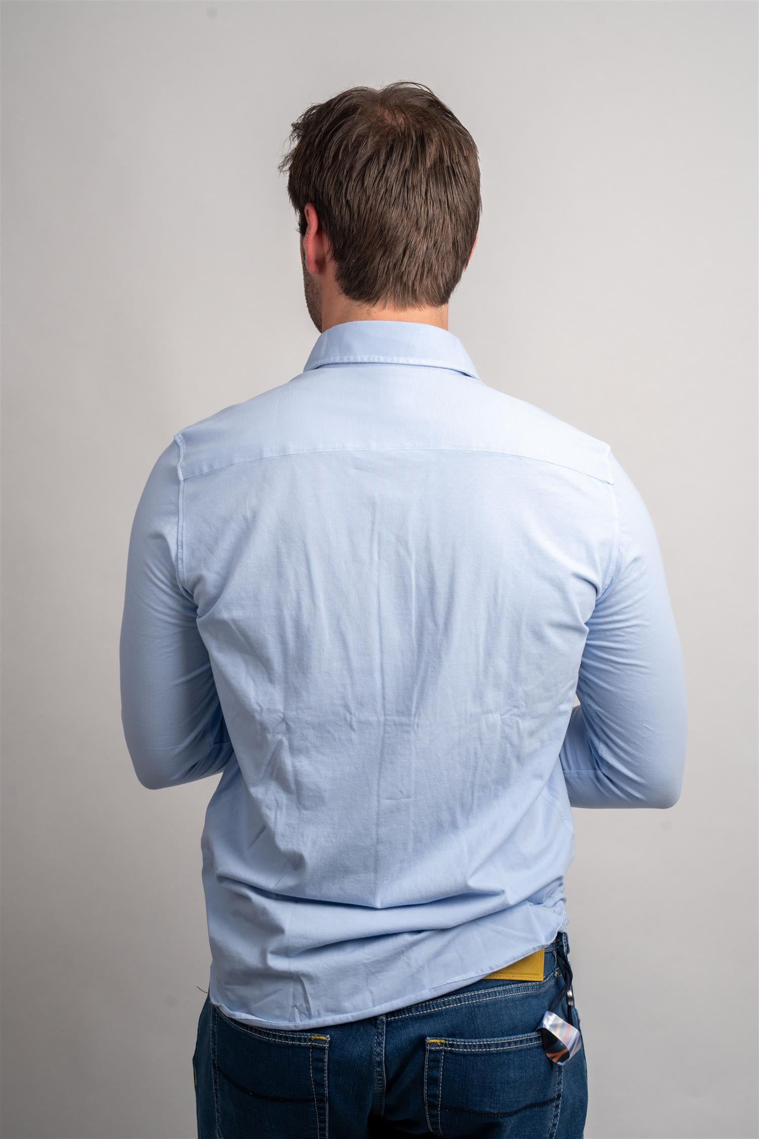 Jersey Shirt - Lyseblå