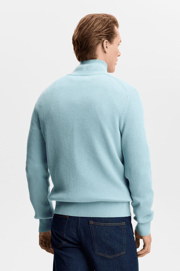 Alexis Full Zip Cardigan - Turkis