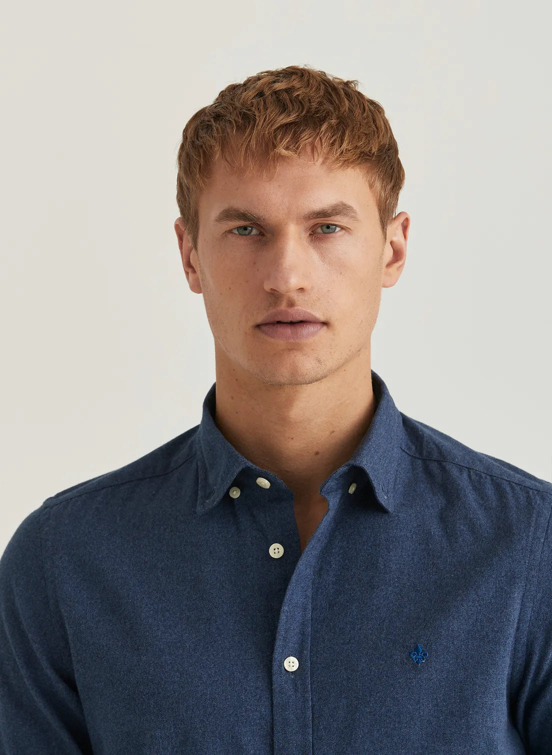 Watts Flannel Slim Fit Blue