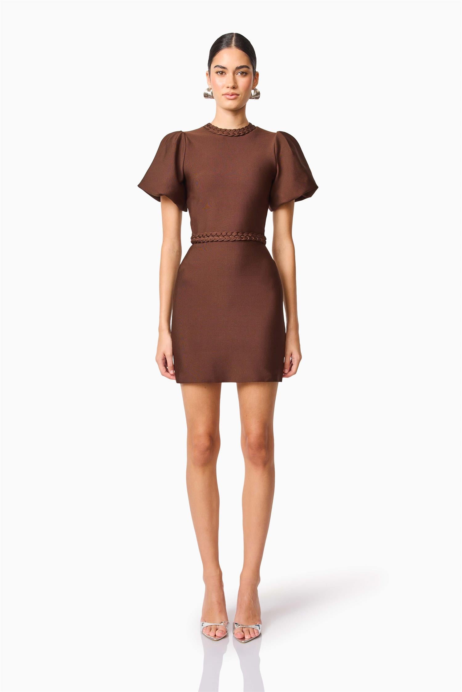 Floriana Puff Sleeve Mini Dress