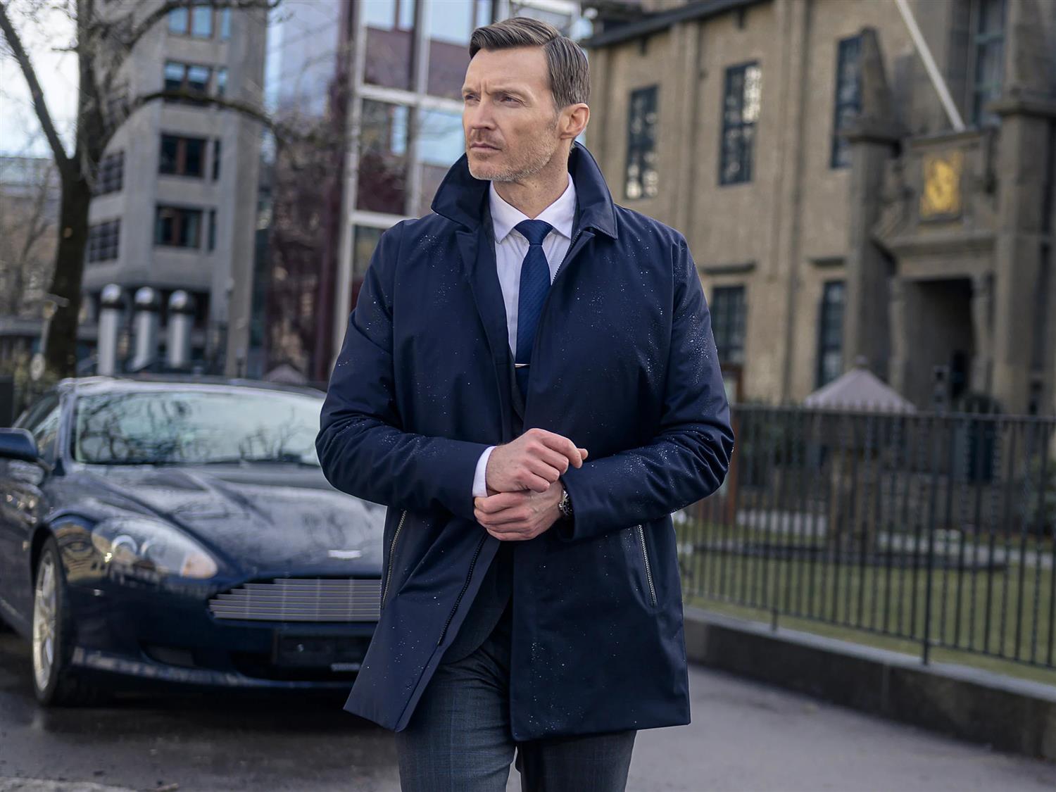 Regulator Coat Savile - Dark Wool Navy