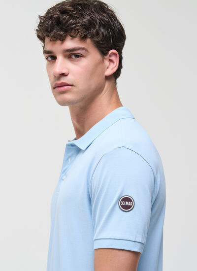 Pique Short Sleeve - Lyseblå