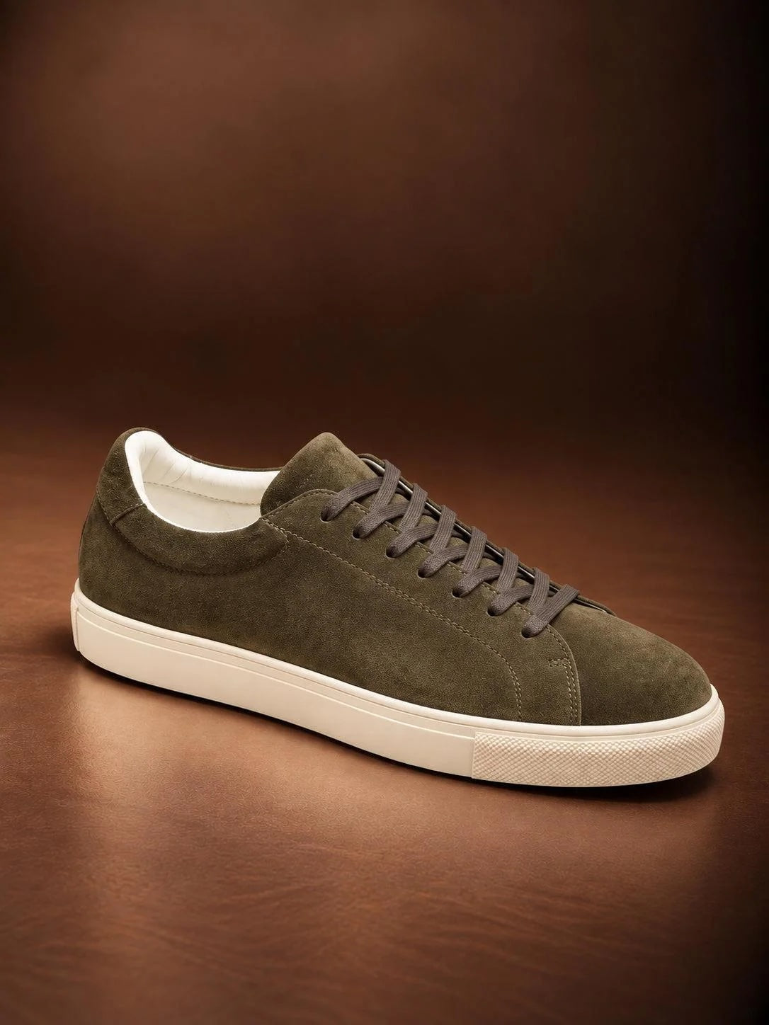 Sneaker 1 WP - Olive Suede