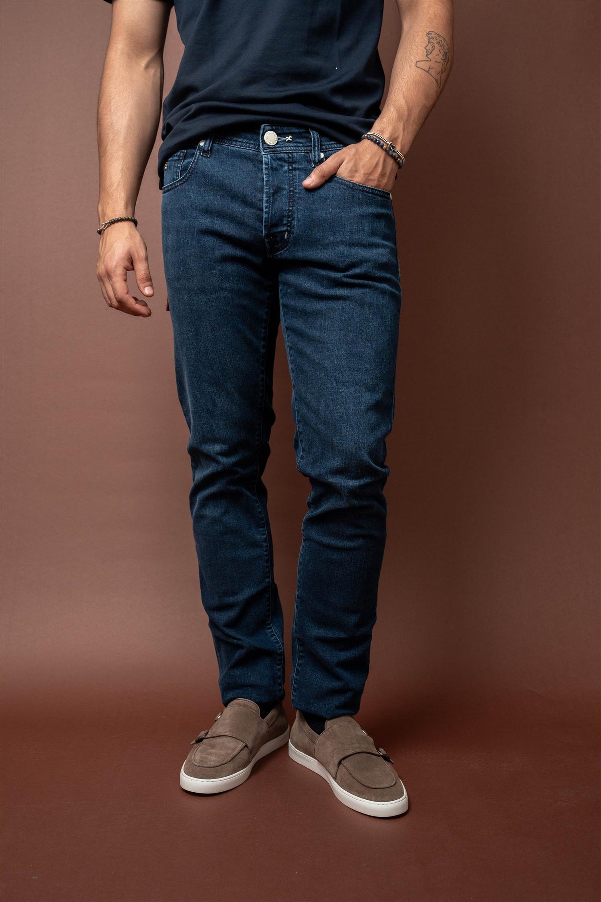 Michelangelo Jeans St Moritz - Blue