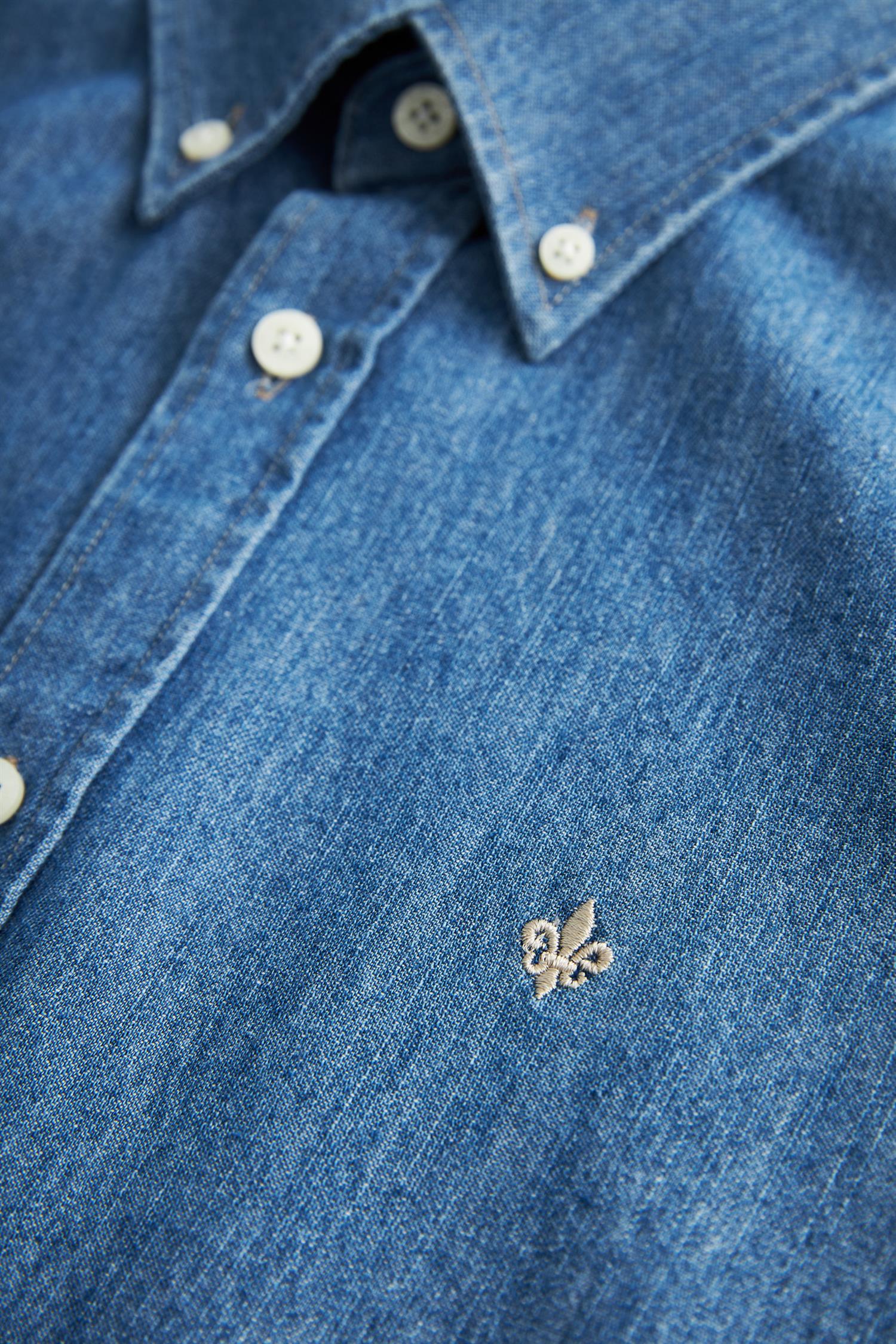 Denim Shirt - Classic Fit - Old Blue