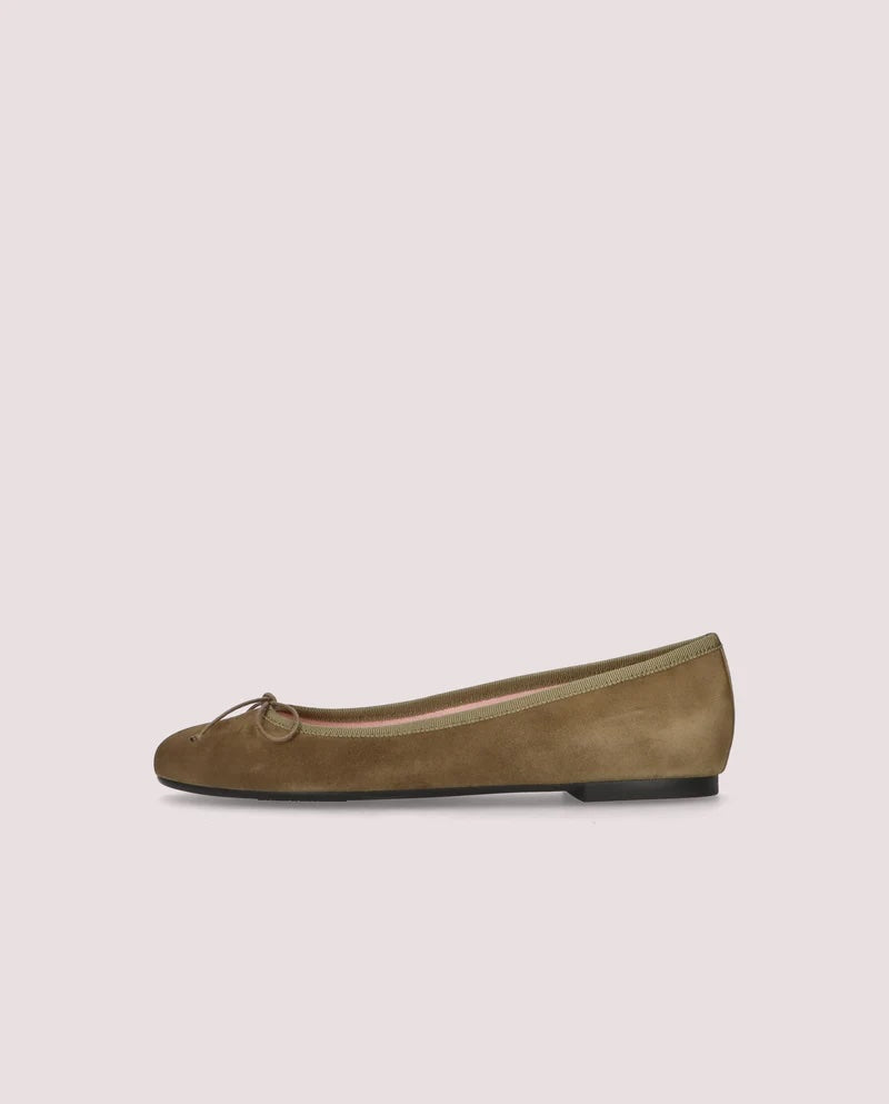 Nicole Green Suede Ballet