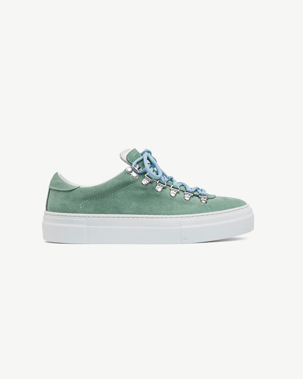W Marostica Low Platform Aqua Suede