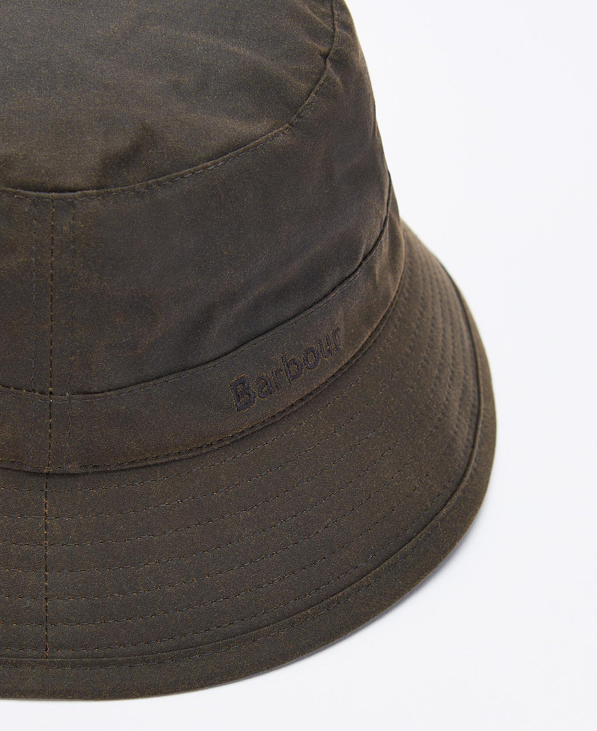 Waxed Bucket Hat Olive