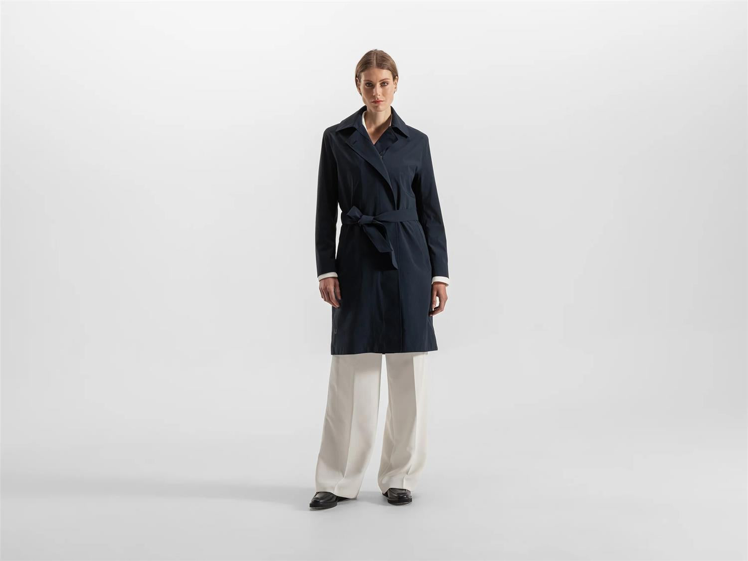Skylar Trench Coat Navy