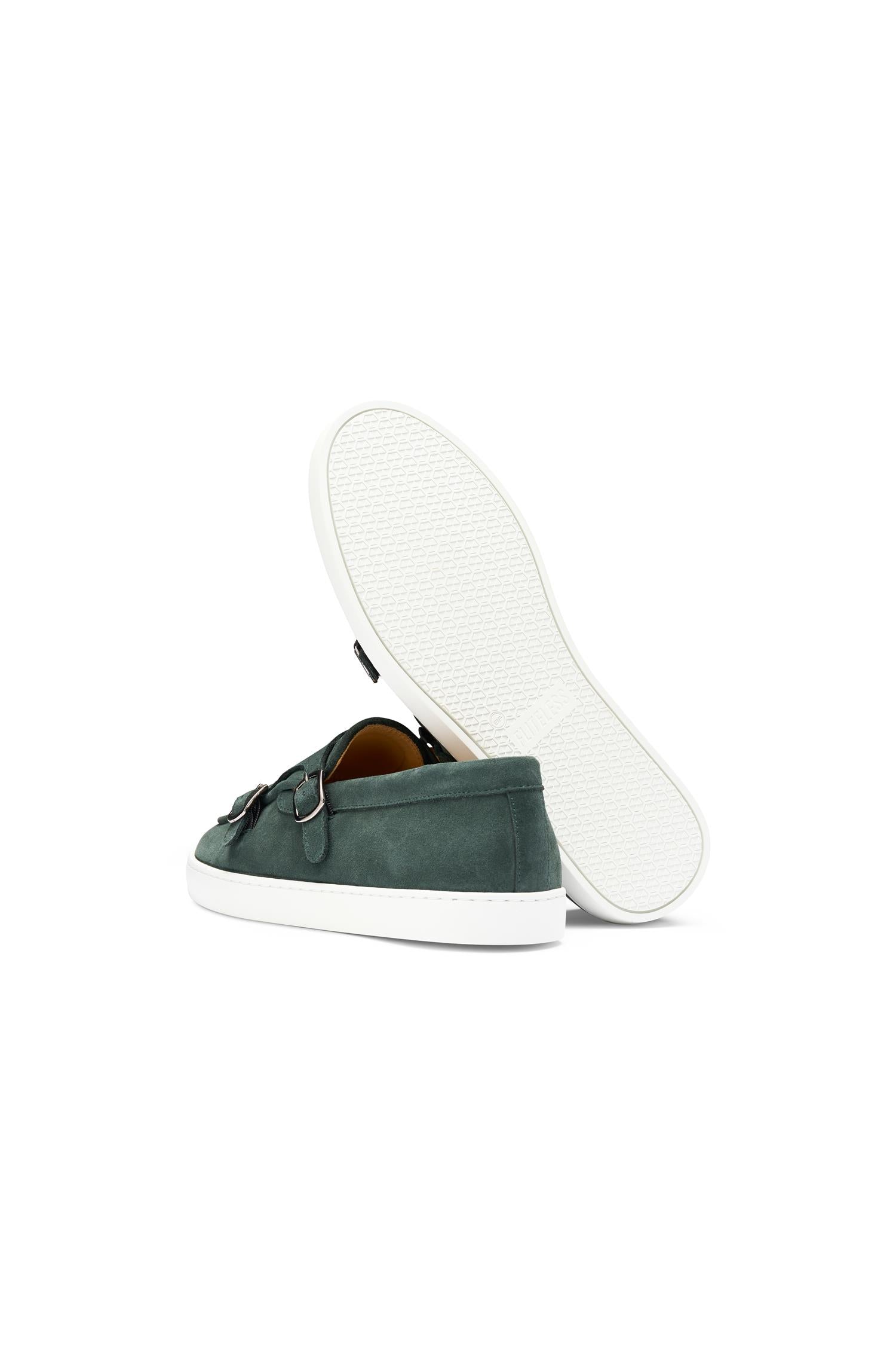 Monk Strap Sneaker - Brg Suede