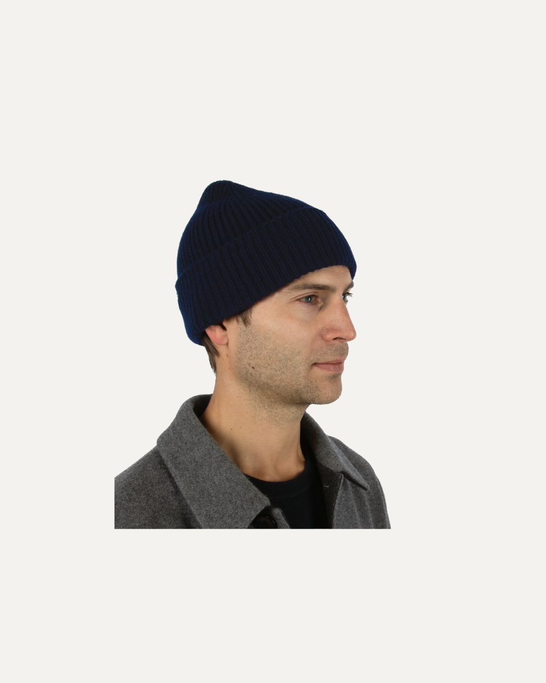Beanie - Cashmere/Wool - Navy