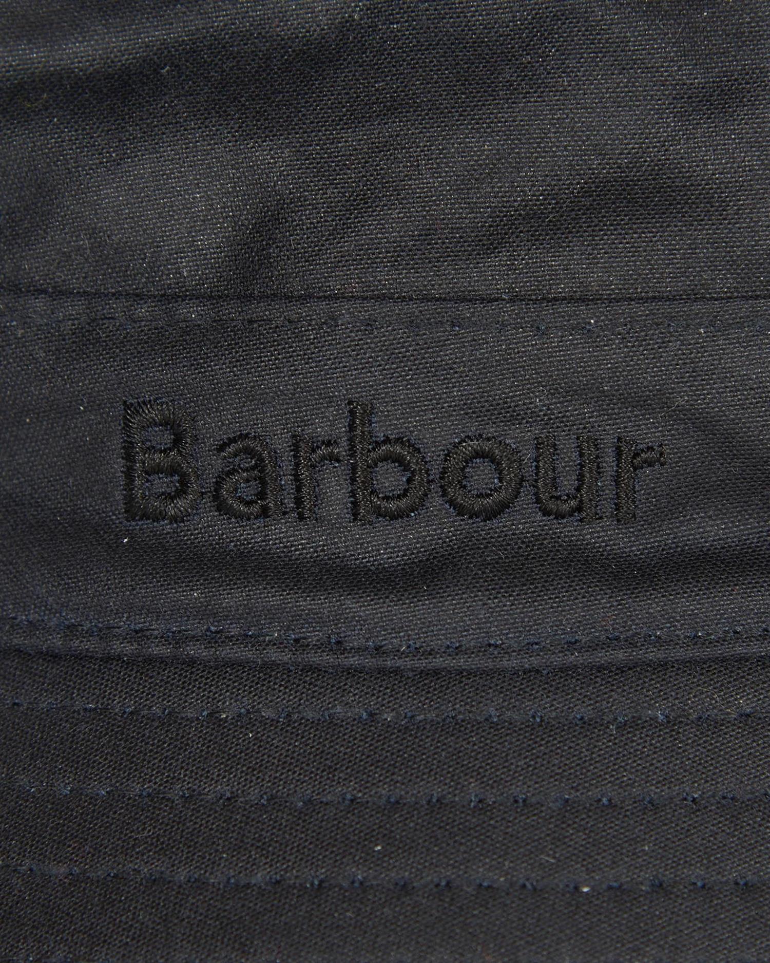 Waxed Bucket Hat Navy