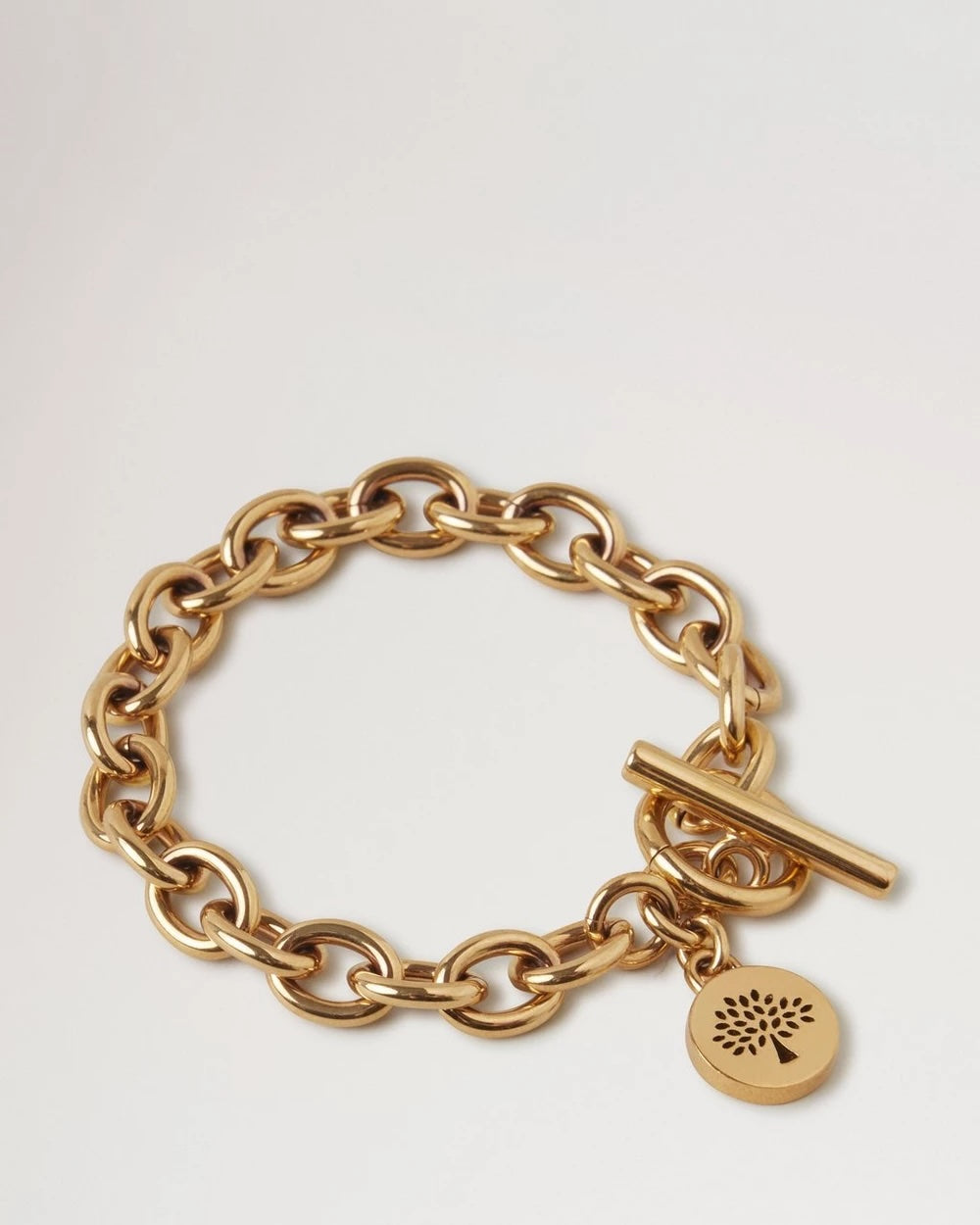 Lily Chain Bracelet - Gold Coated Stainless Steel