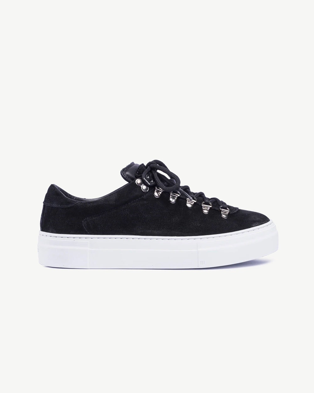 W Marostica Low Platform Suede Black