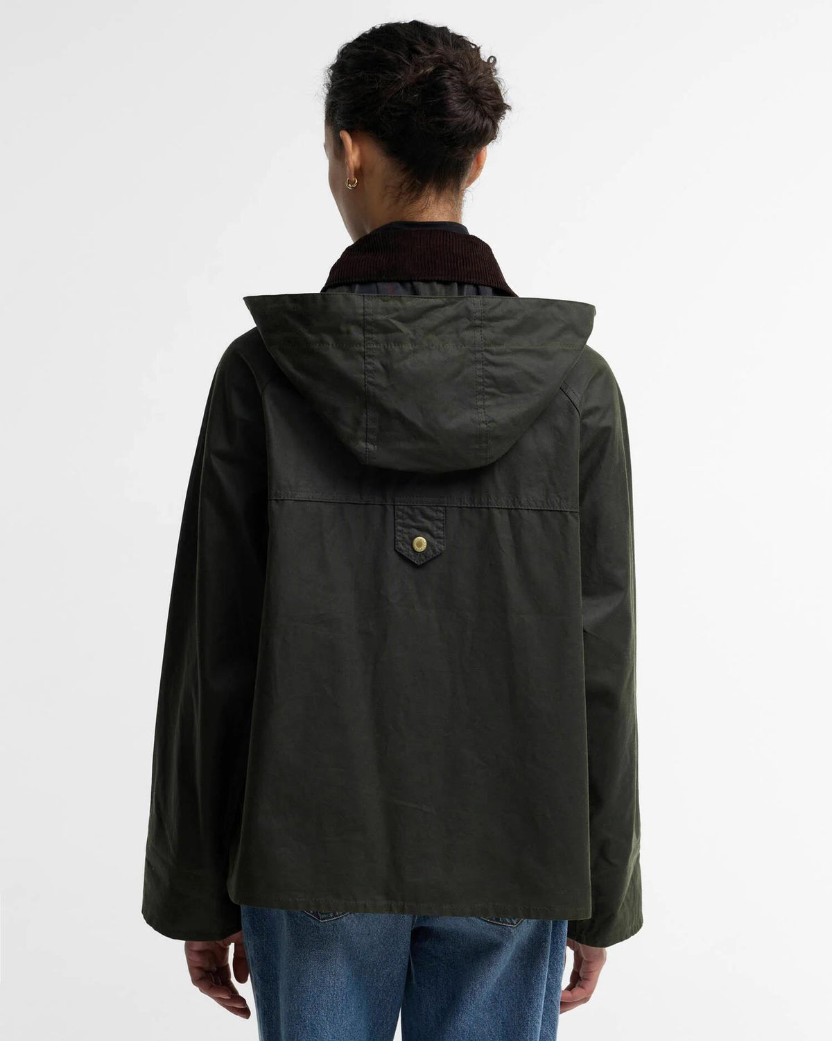 Barbour Carville Waxed Jacket Fern