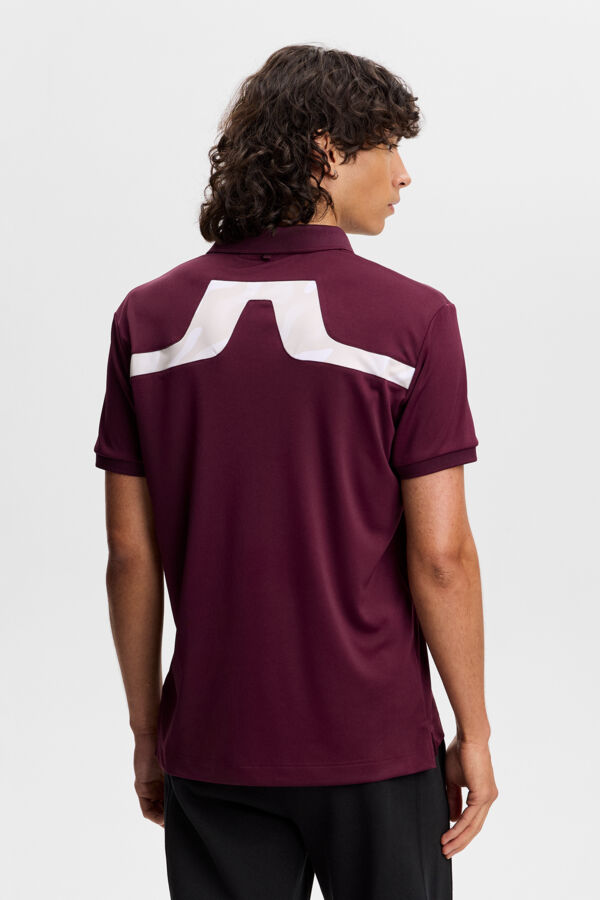 KV Print Polo - Wine Mix