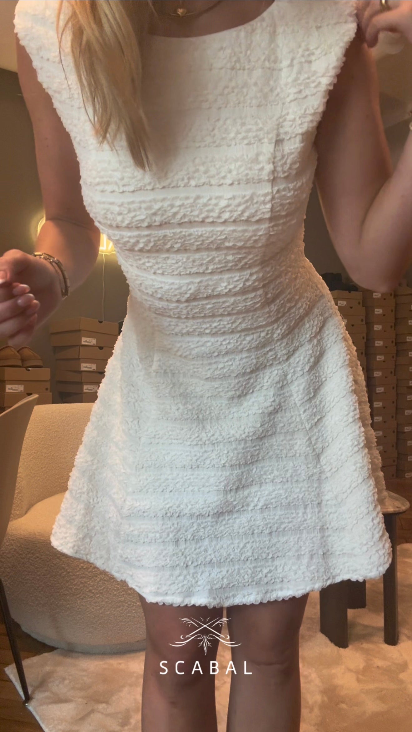 FIFI A LINE MINI DRESS