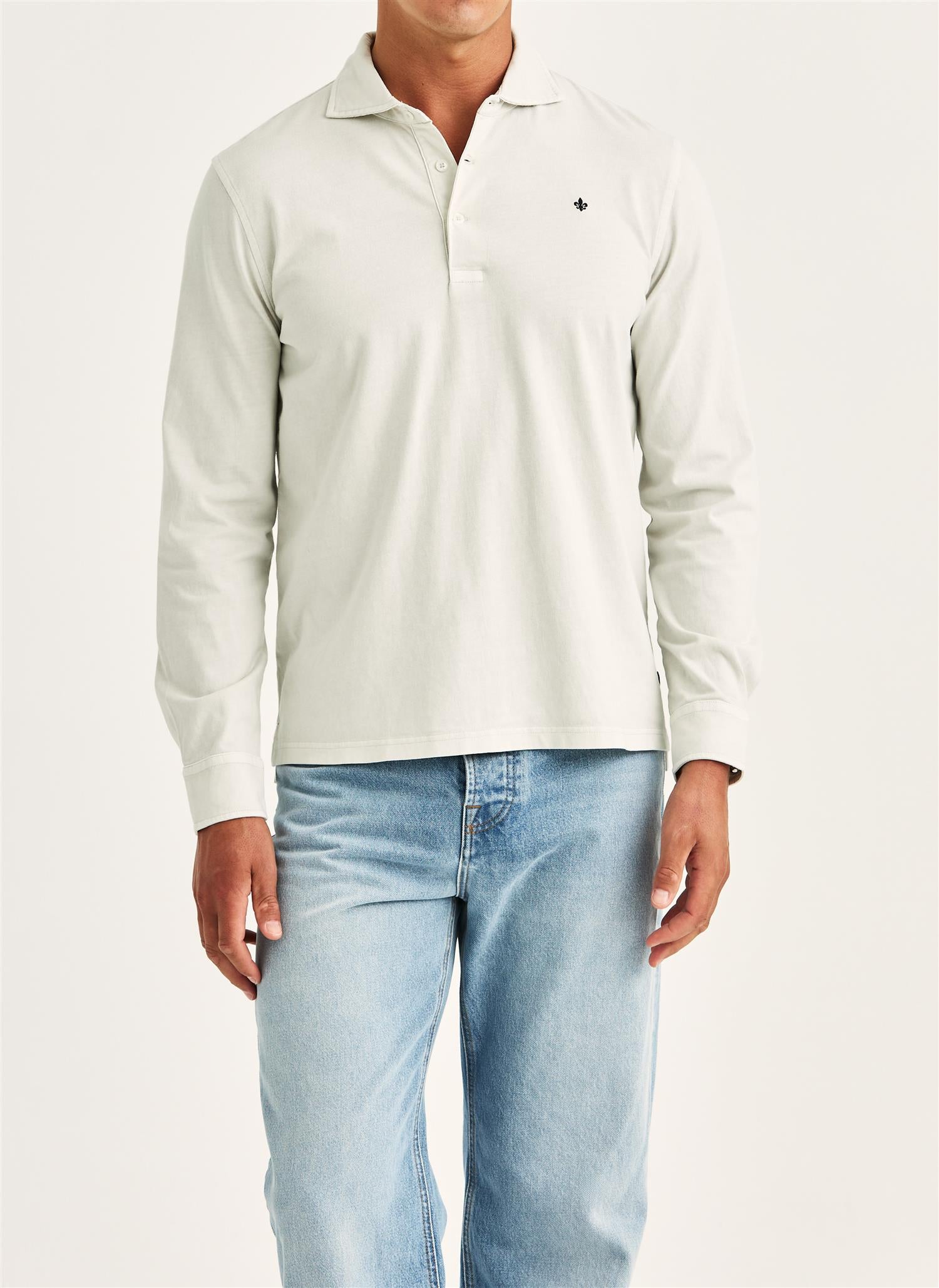 Harland LS Polo - Off White
