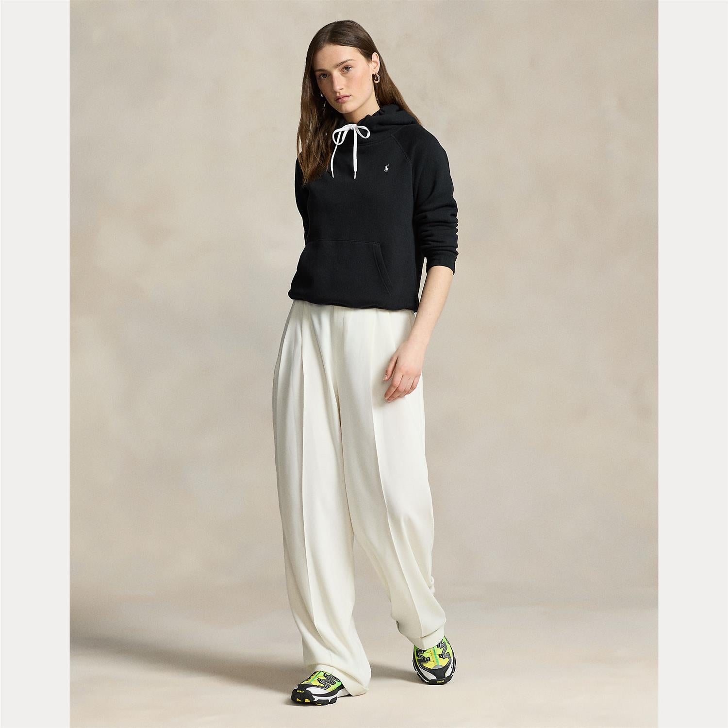 Shrunken Fit Fleece Hoodie