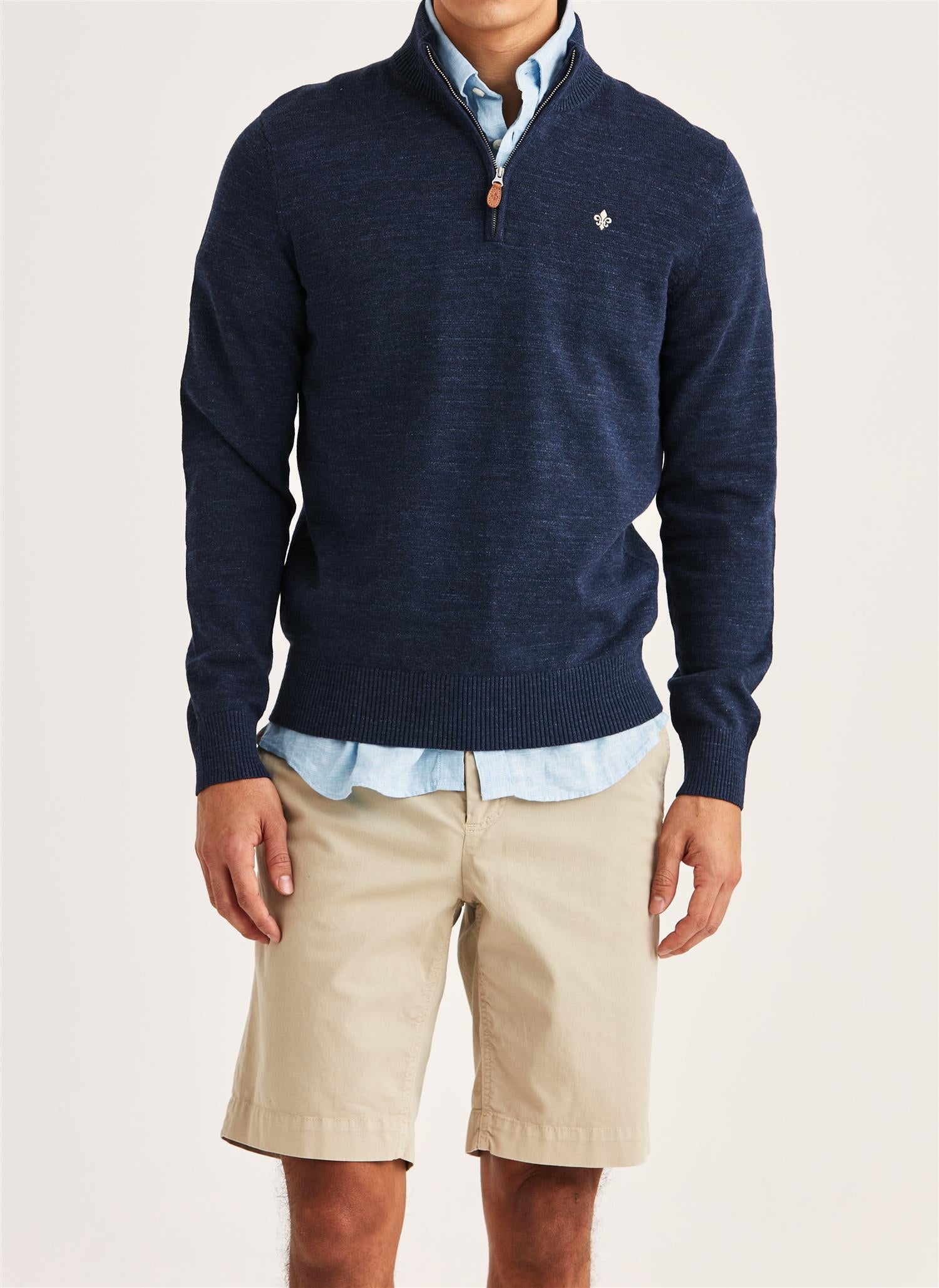 Randall Half Zip - Navy