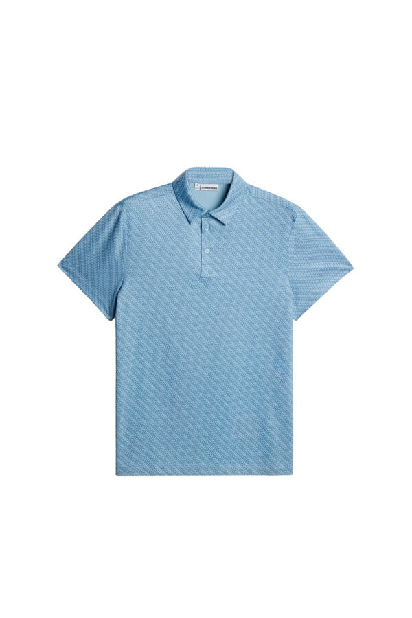 Tod Print Polo - Flight Bridge Federal Forget