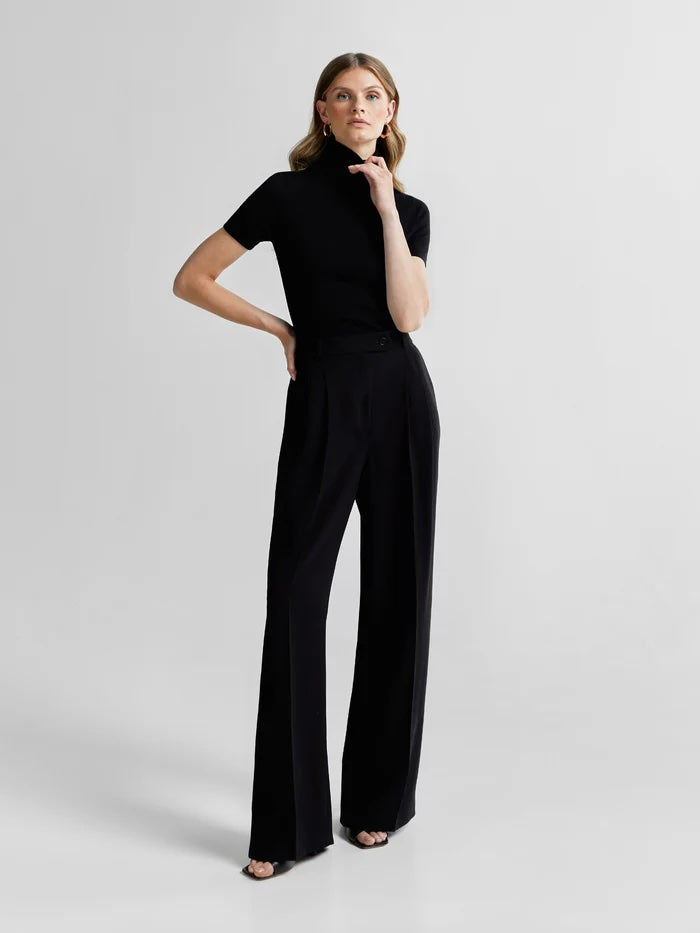 Pola Knit Black