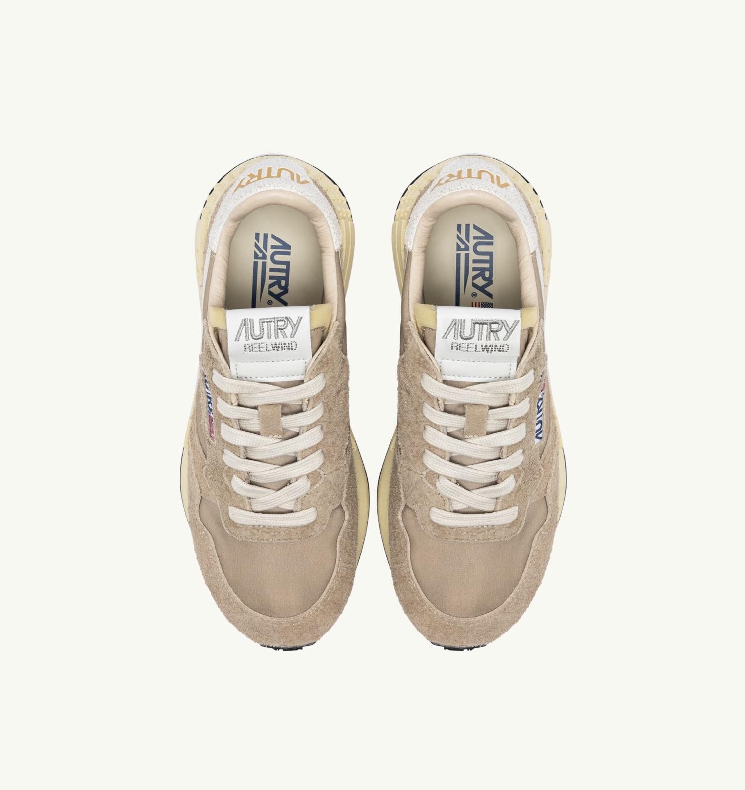 REELWIND LOW WOM - NYLON/CRACK WHT/BRNSUG