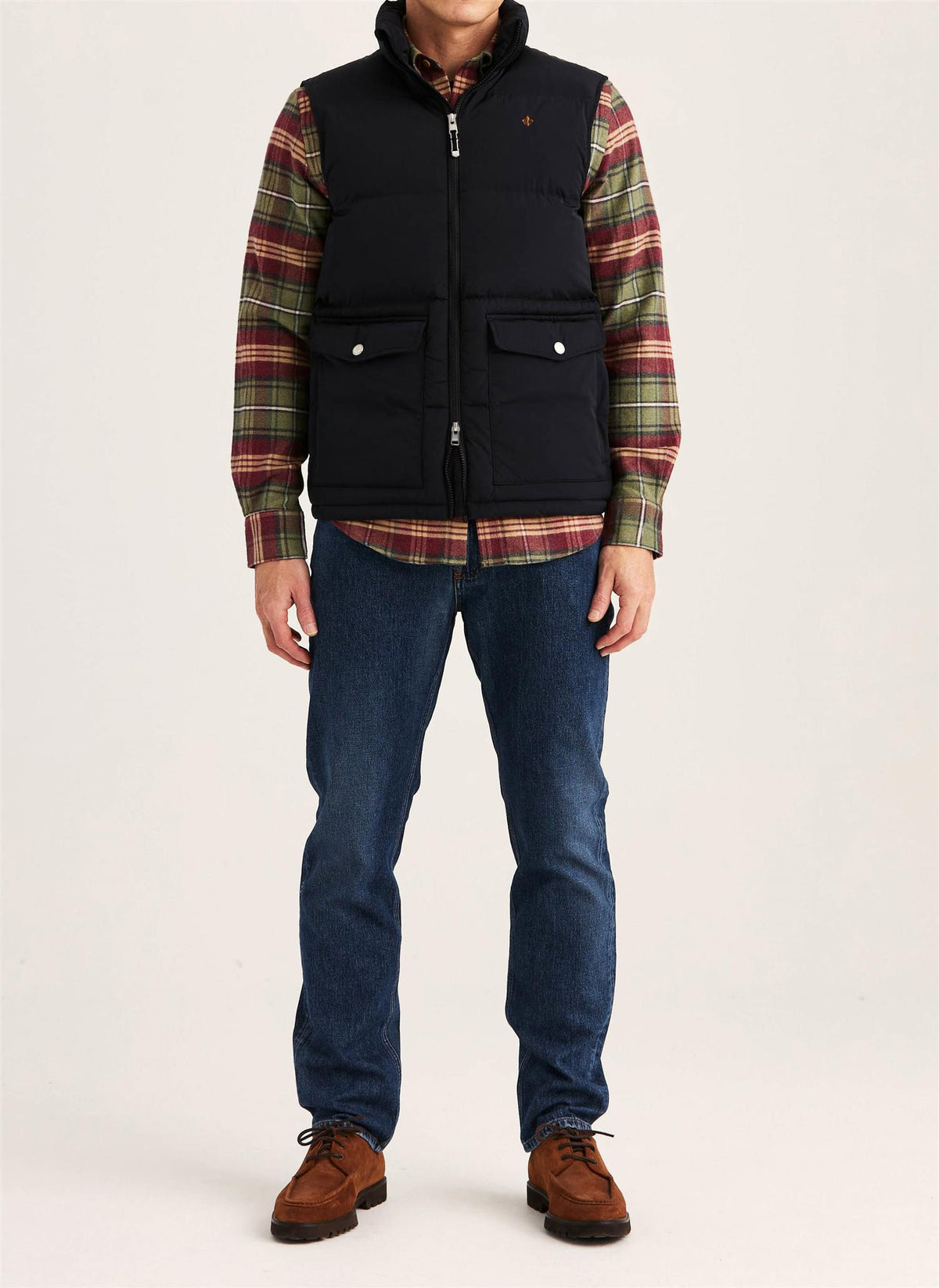Lennox Down Vest - Blue