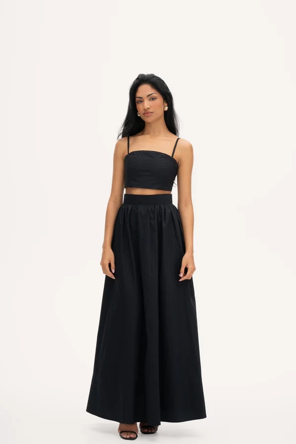 Rosina Maxi Skirt Black