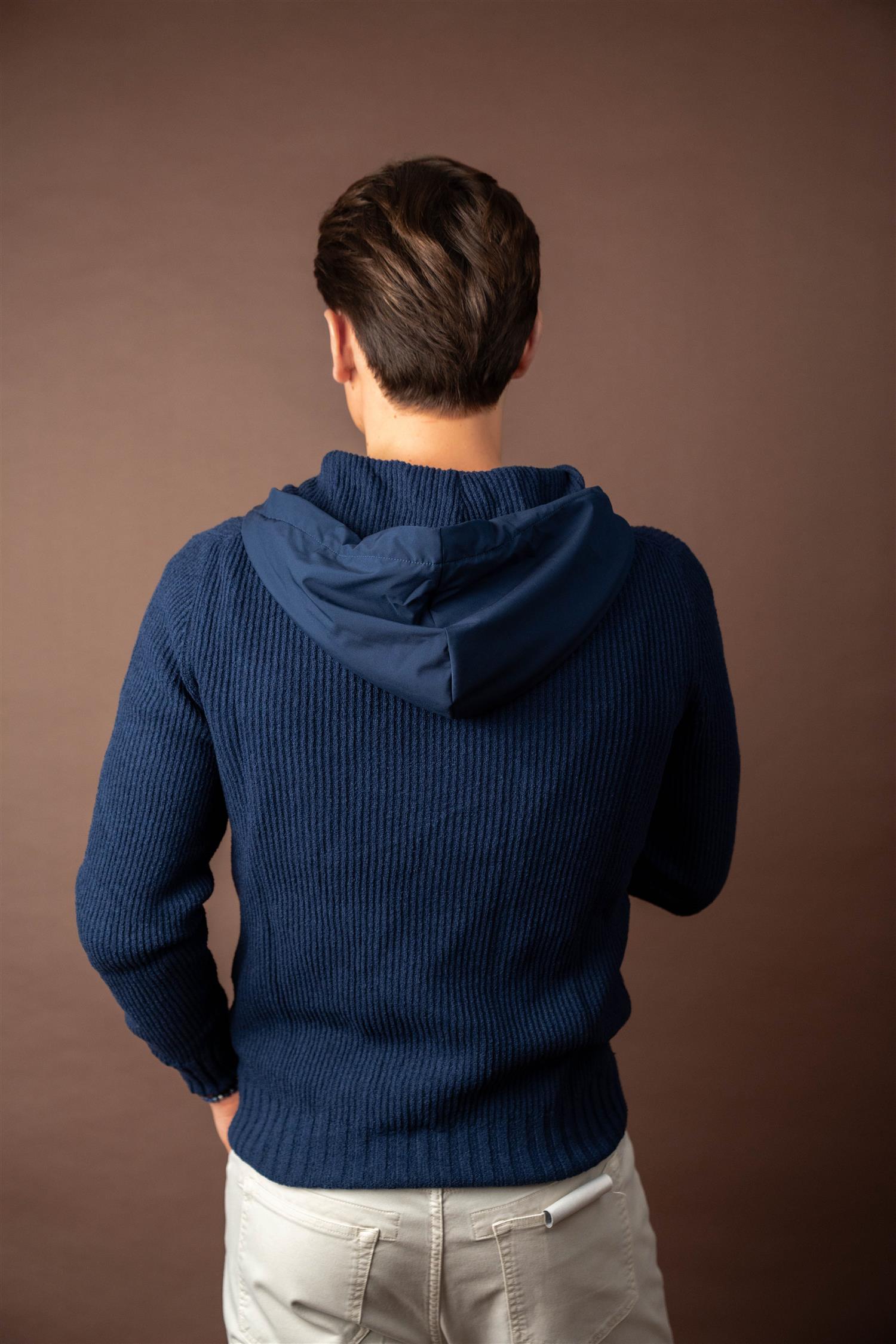 Jacket Hood - Navy