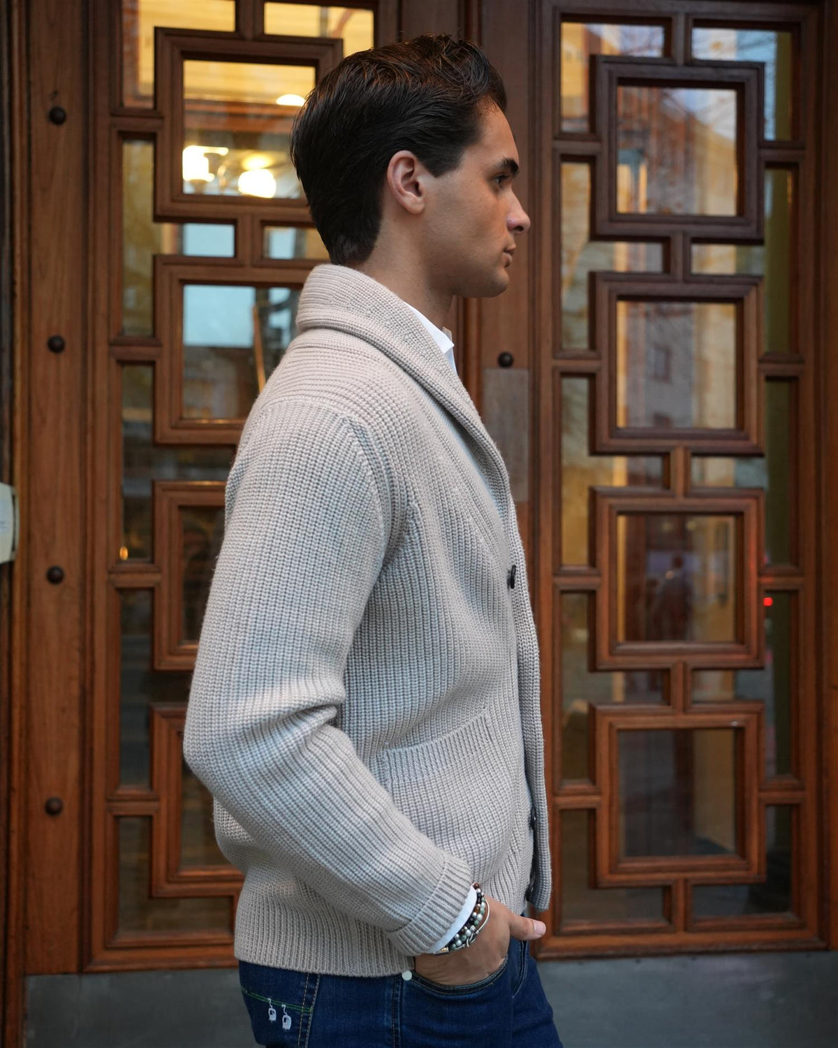Cardigan - Beige