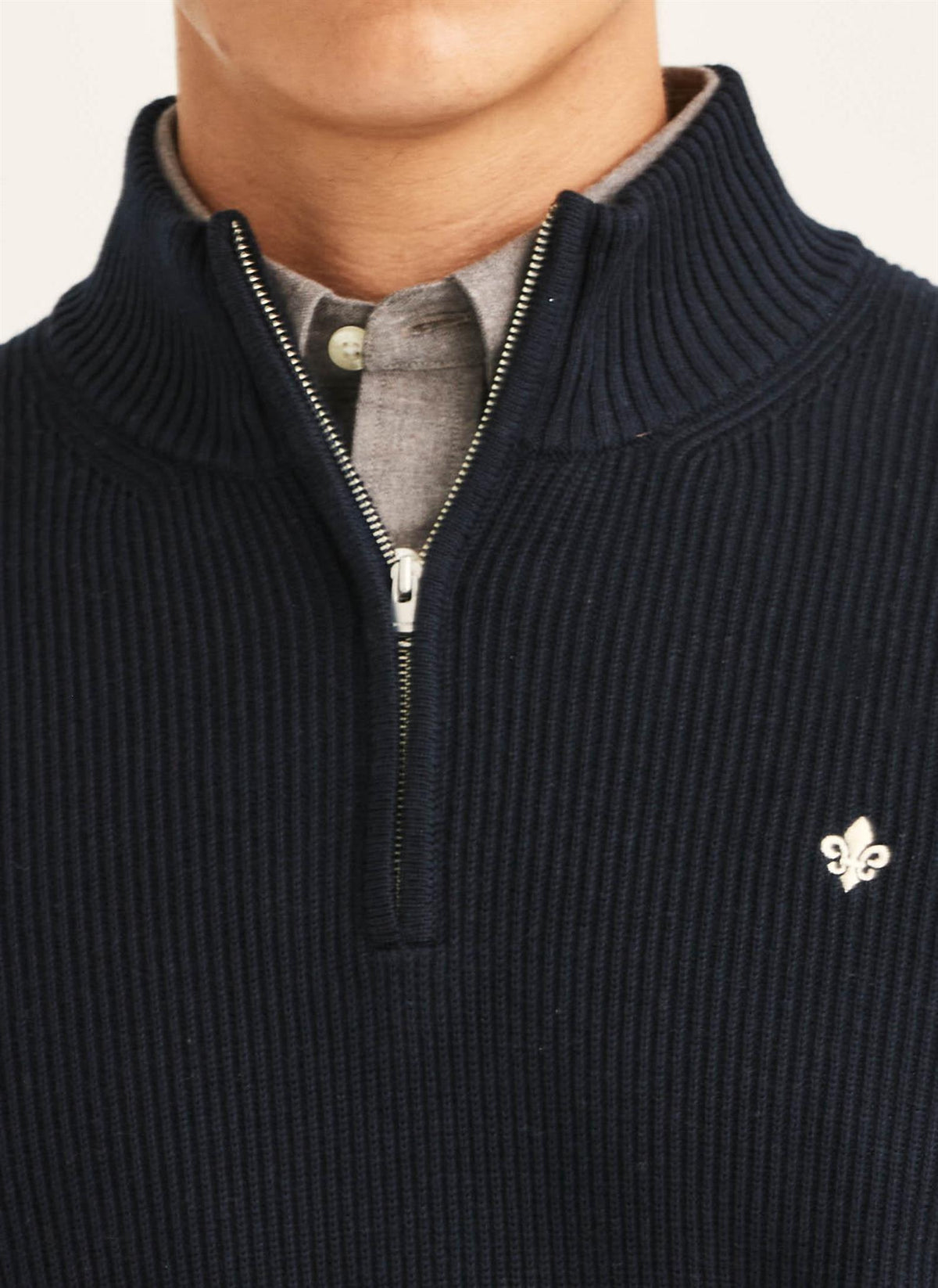 Colin Half Zip - Blue