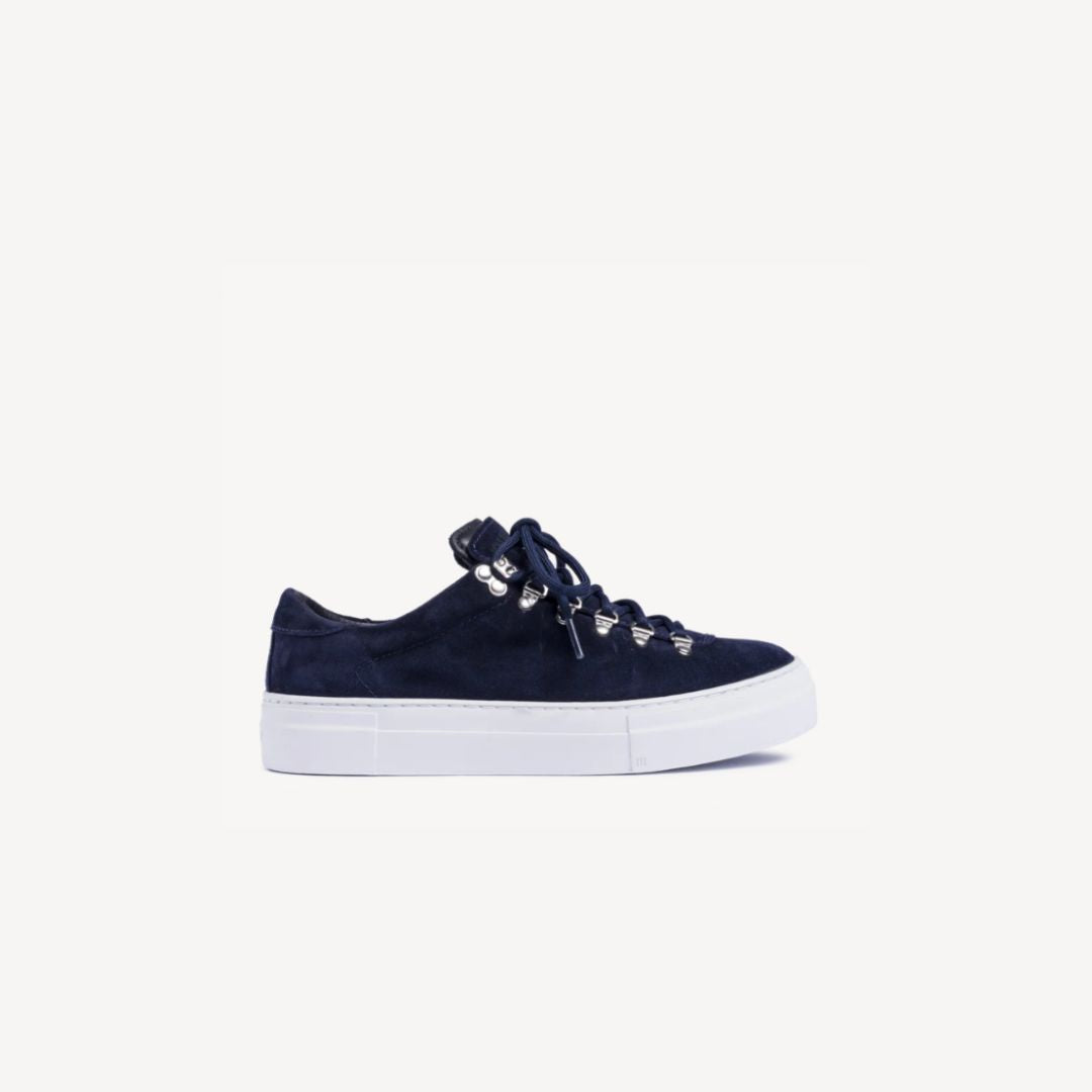 W Marostica Low Platform Suede Navy