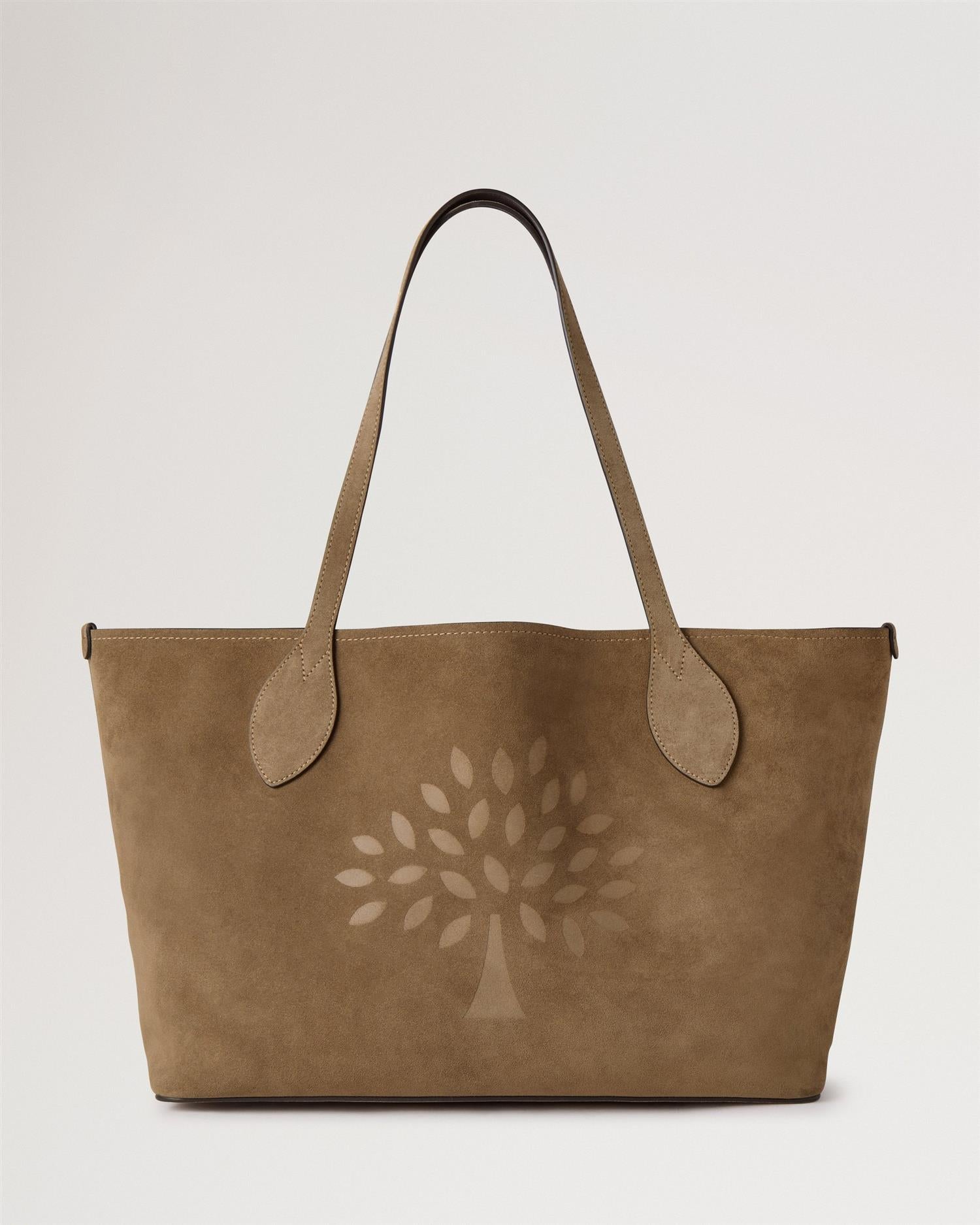 Suede Tree Tote Salcombe Sand