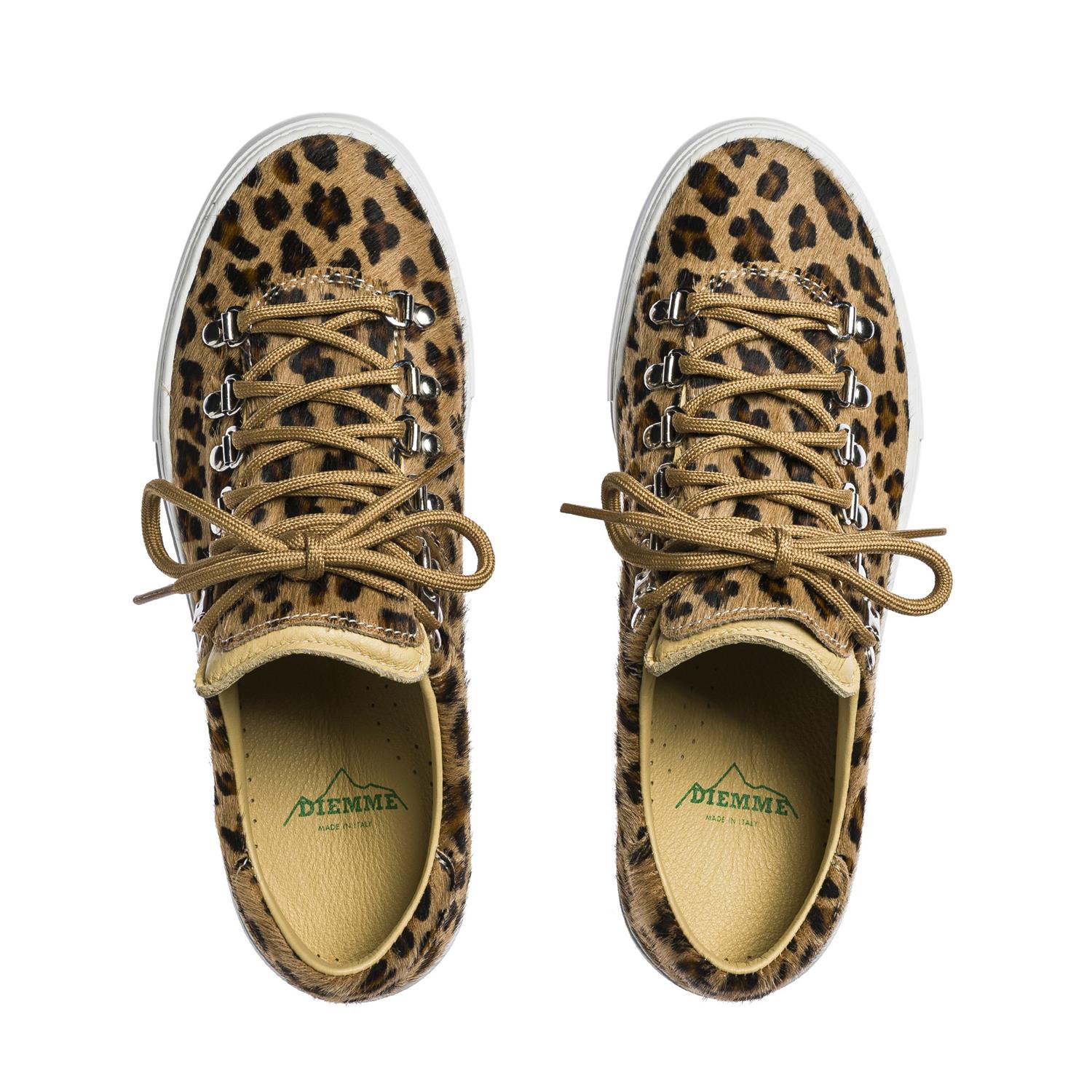 W Marostica Low Platform Suede Leo Haircalf