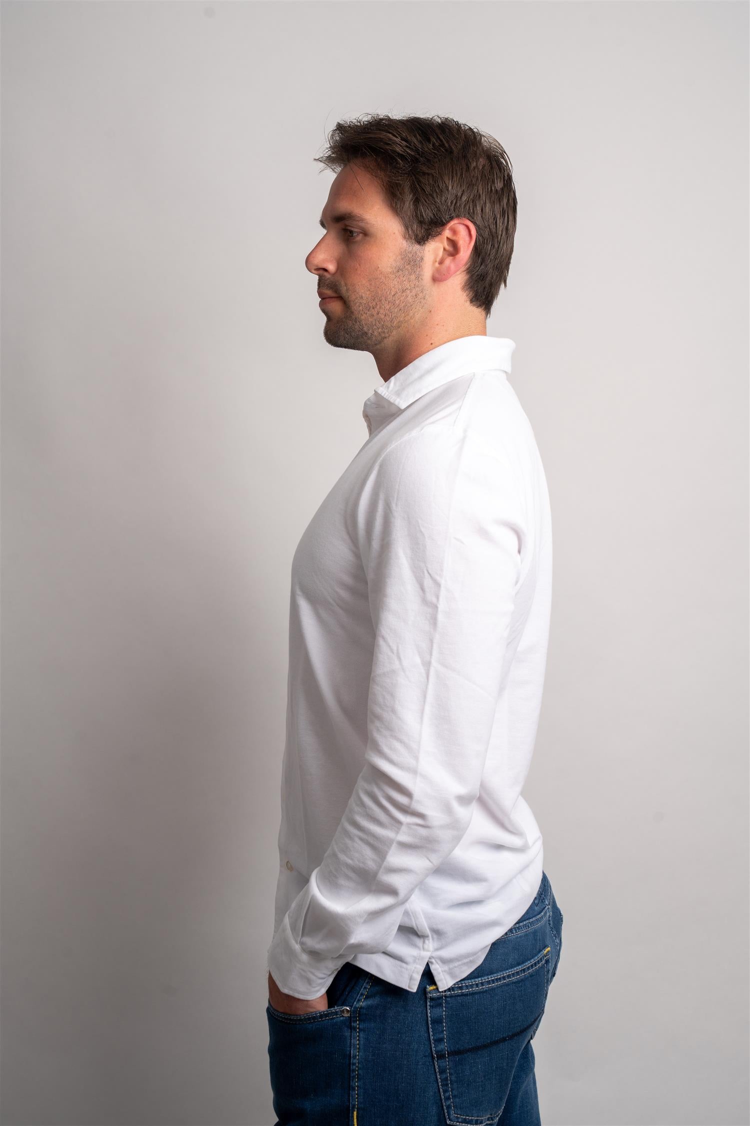 Pique Shirt - White