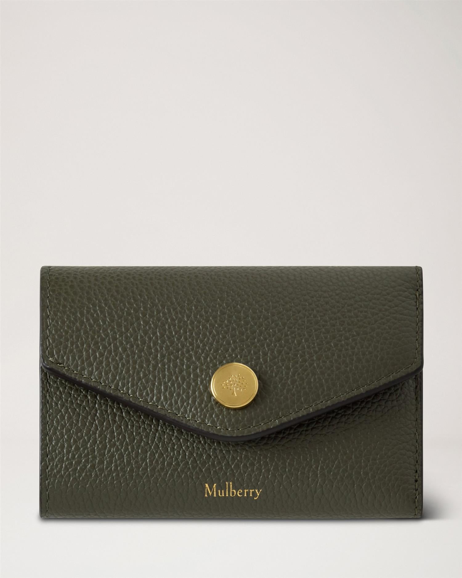 Folded Multi-Card Wallet Juniper Green
