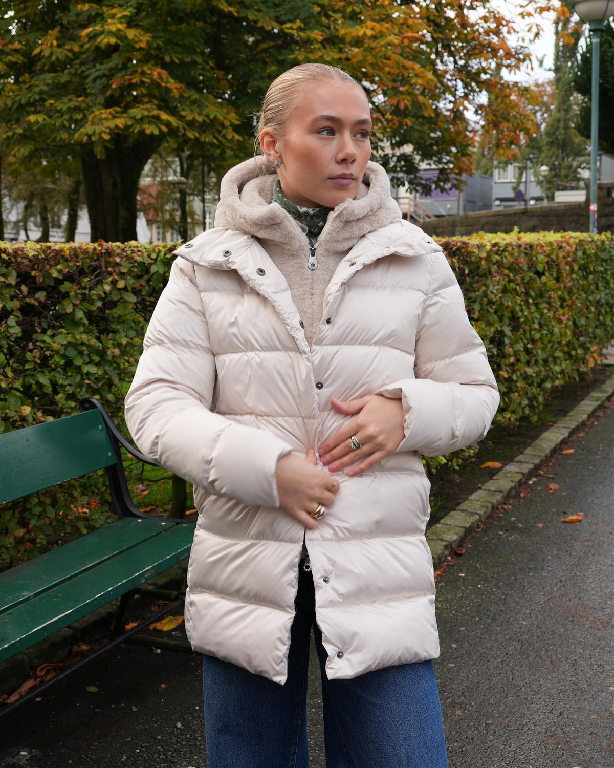 Meline Jacket – Cream