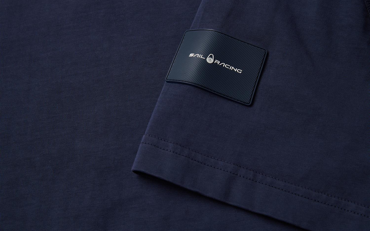 Wind Pigment Tee - Dark Navy