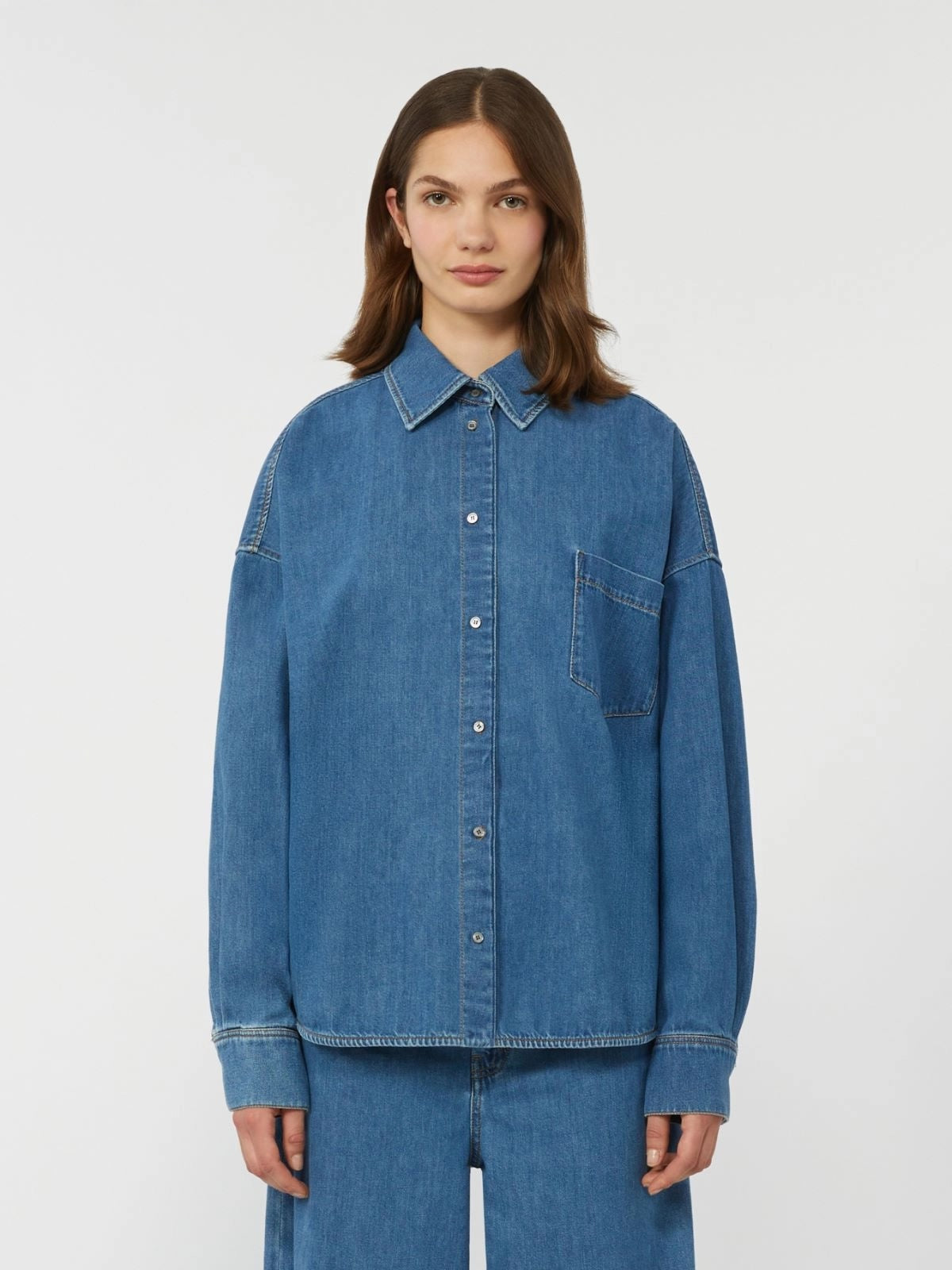 Cotton Denim Shirt