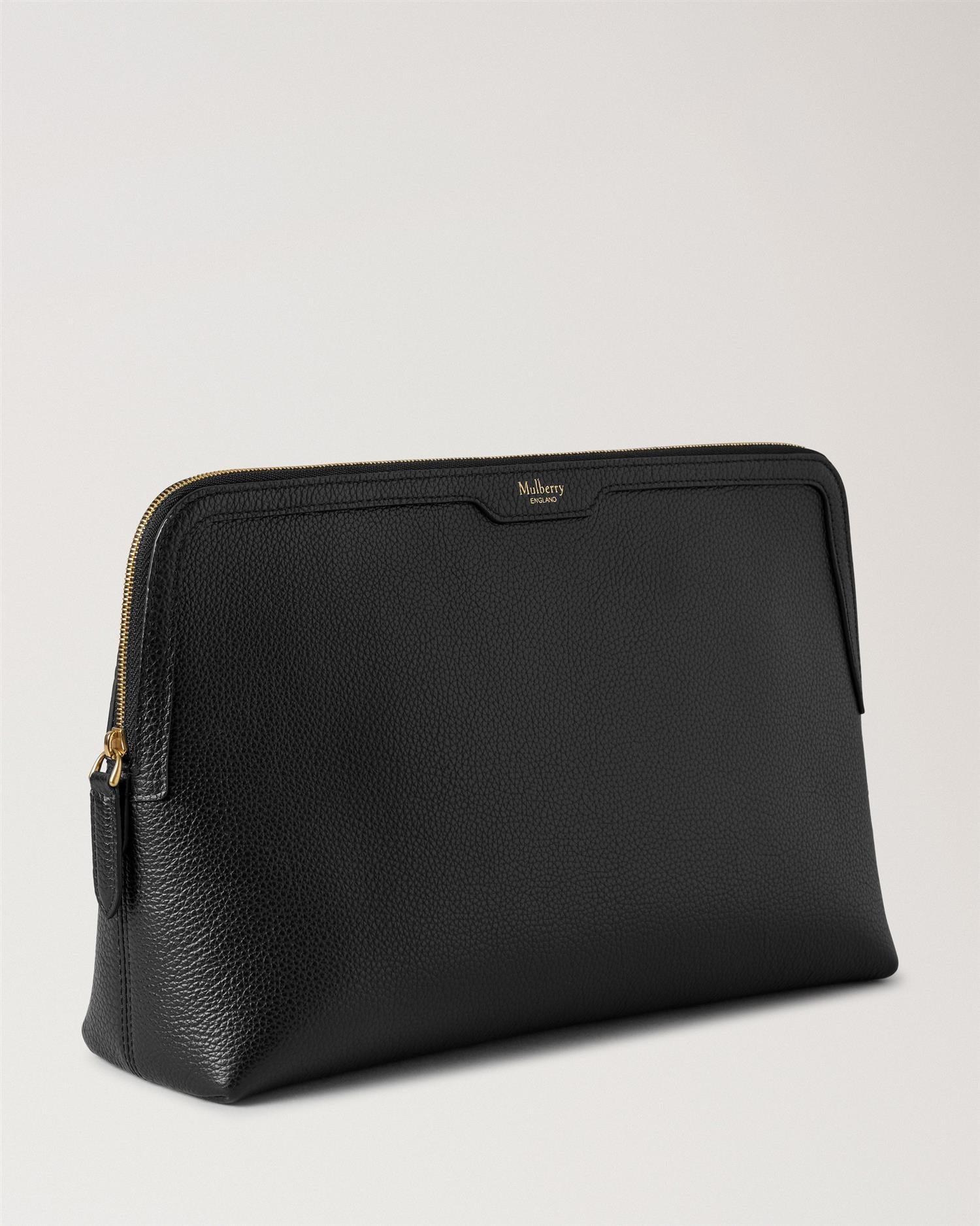 Large Cosmetic Pouch Black