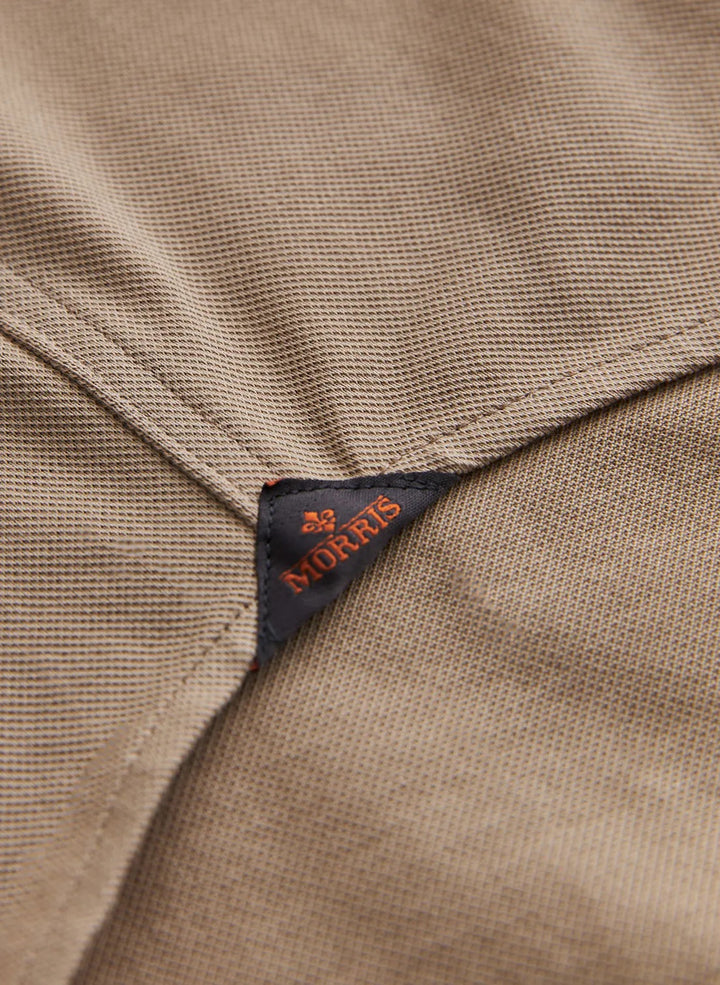 Eddie Pique Shirt Khaki