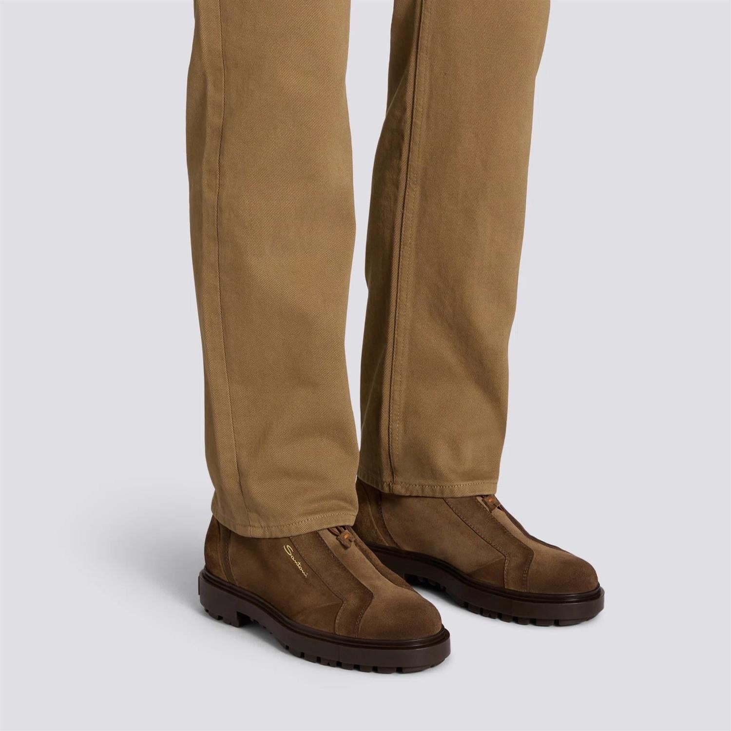 Santoni Mountain Boot - Brown