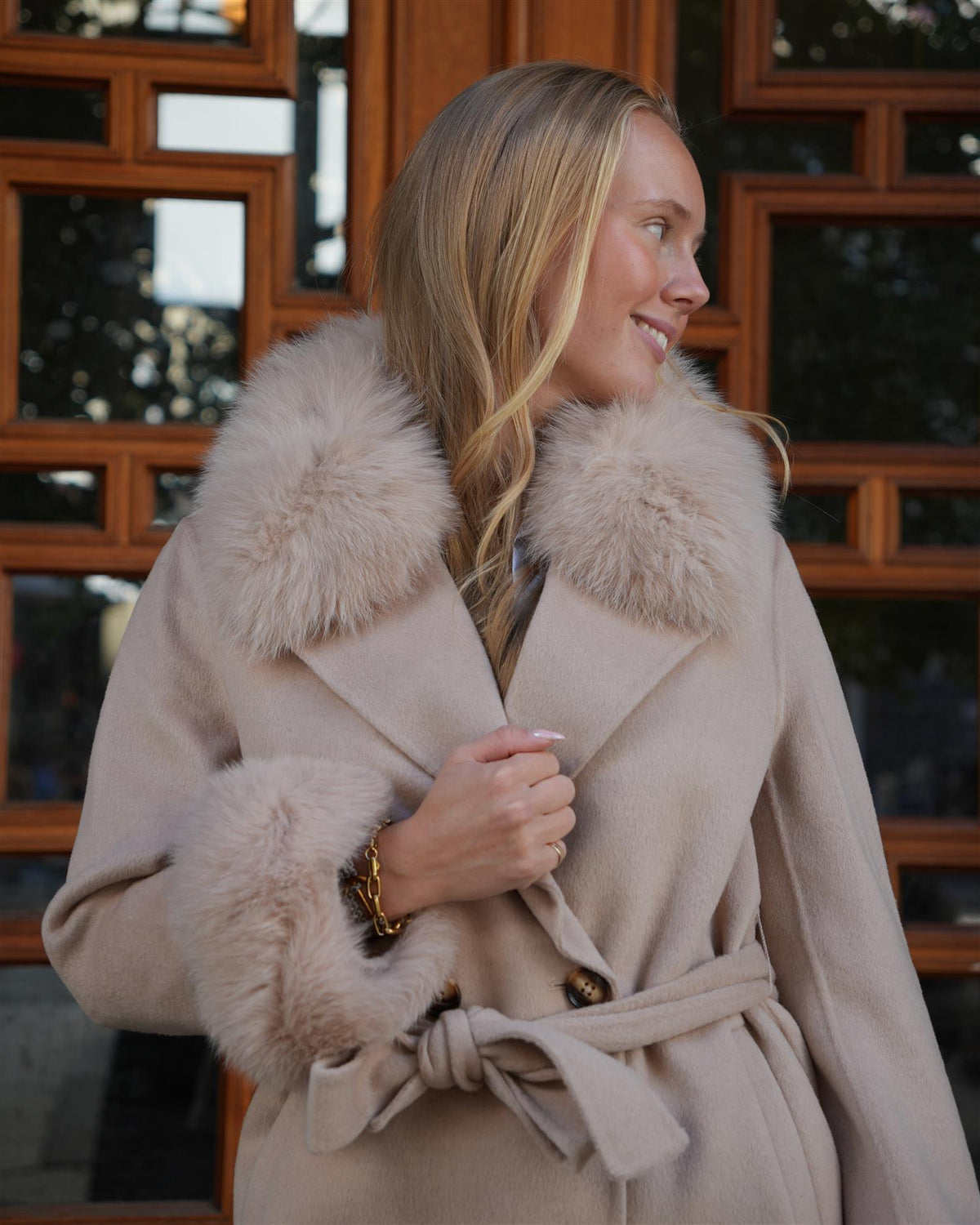 Marta Coat - Beige