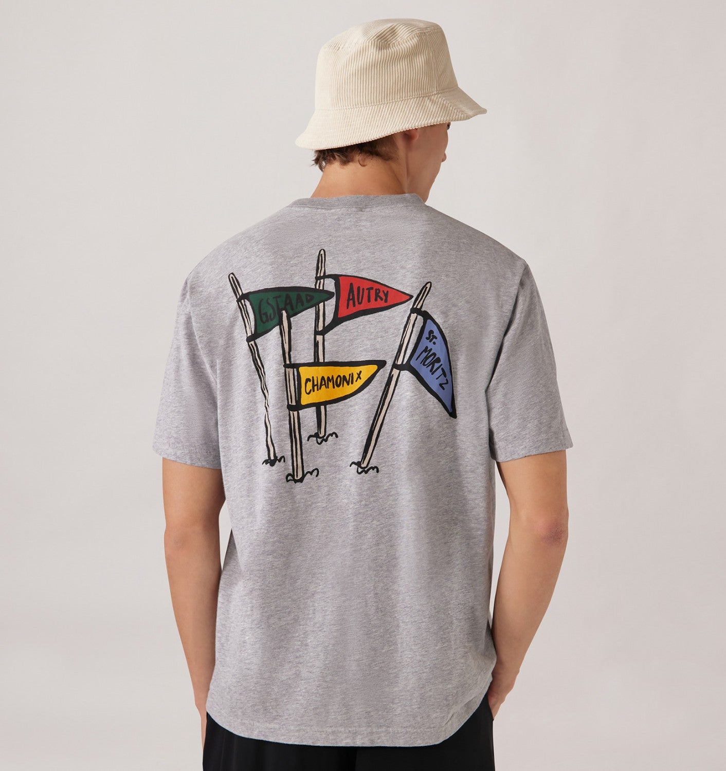 Cotton T-Shirt Main - Dk Mel