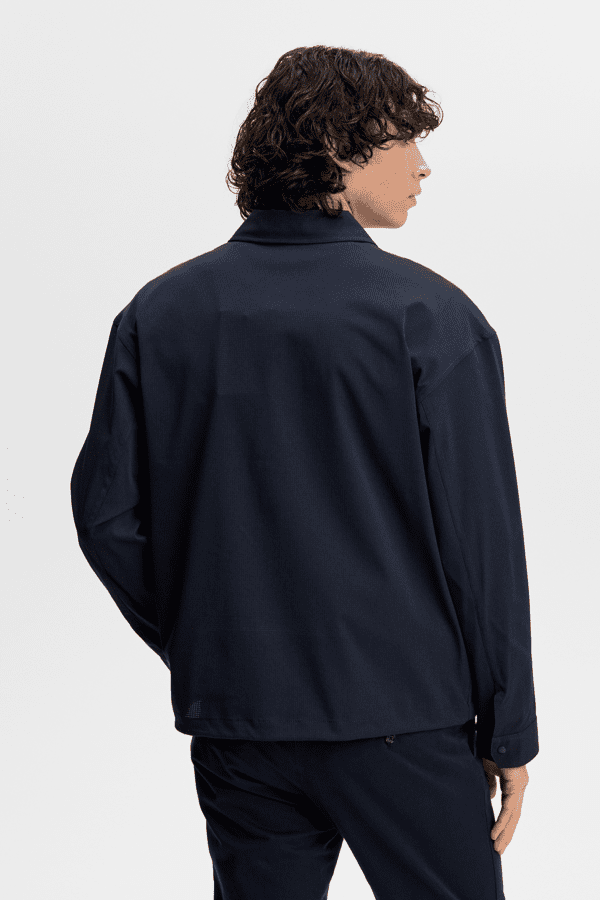 Dex Coach Overshirt - Navy