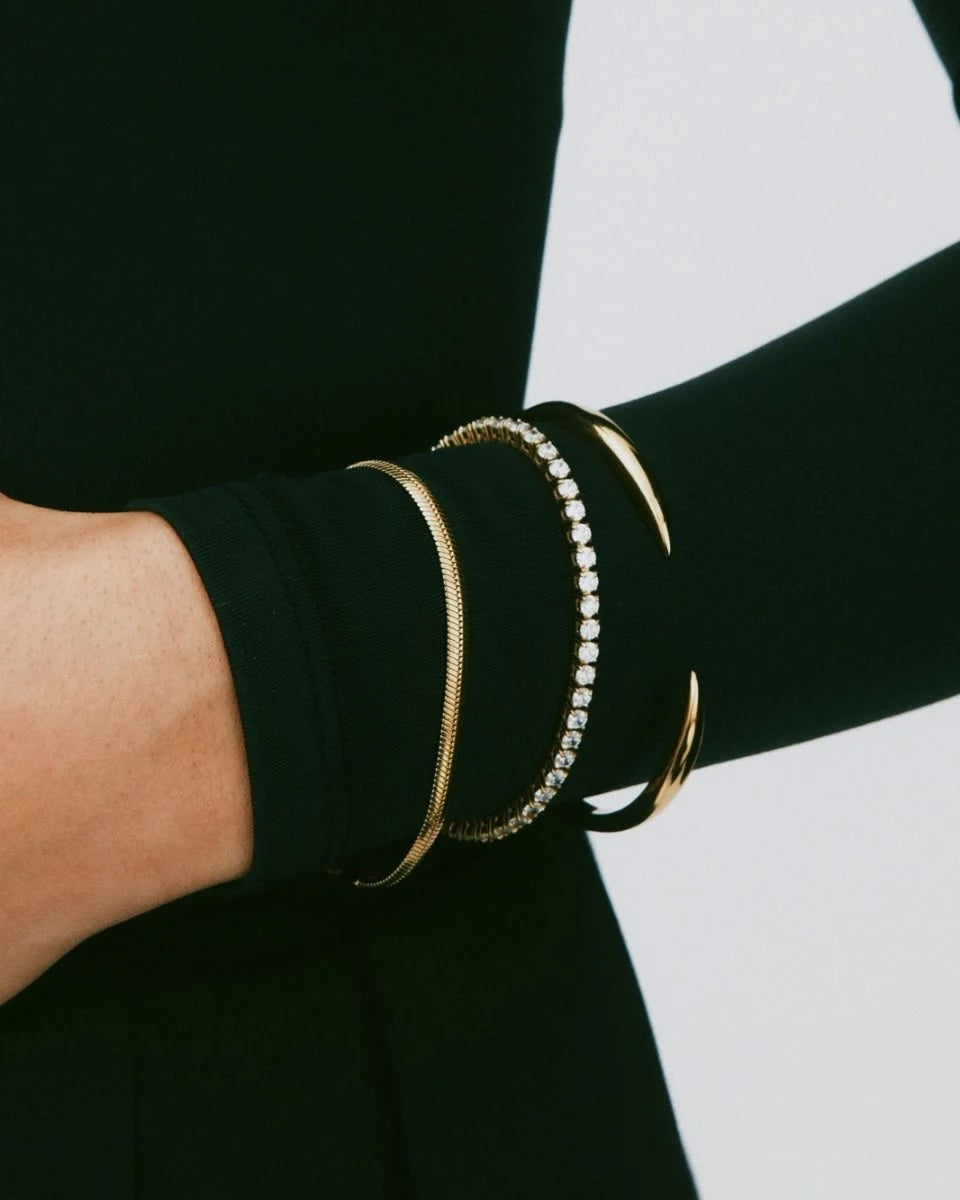 Herringbone Bracelet Gold