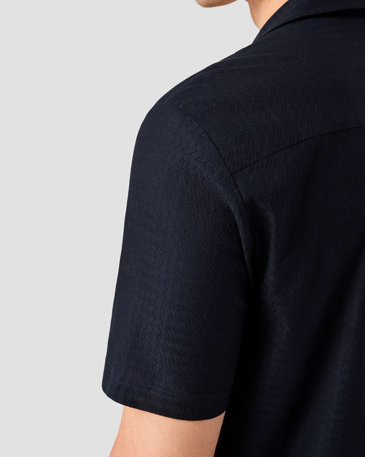 Jaquard Knitted Resort Shirt